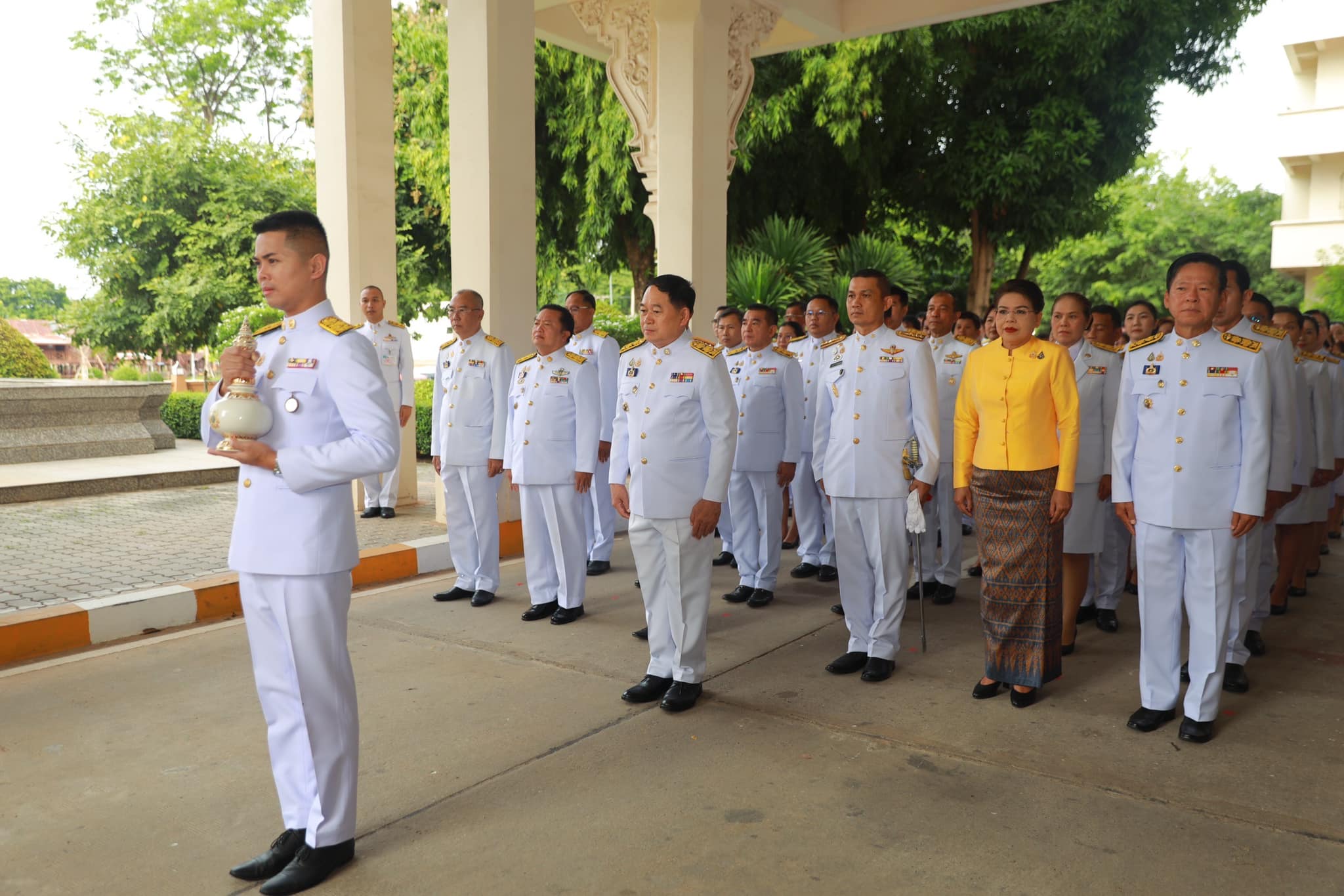 ผู้ว่าราชการจังหวัดขอนแก่น เชิญน้ำพระพุทธมนต์ศักดิ์สิทธิ์ของจังหวัดขอนแก่น นำไปเก็บรักษาที่กระทรวงมหาดไทย เพื่อเตรียมประกอบพิธีเสกน้ำพระพุทธมนต์ศักดิ์สิทธิ์ เนื่องในโอกาสพระราชพิธีมหามงคลเฉลิมพระชนมพรรษา 6 รอบ 28 กรกฎาคม 2567