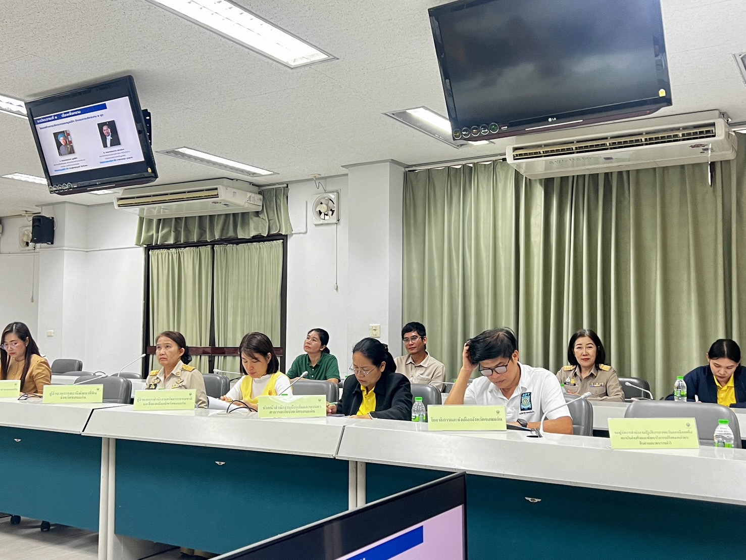 พช.ขอนแก่น : ร่วมประชุมคณะอนุกรรมการประสานงานโครงการพัฒนาของสถาบันส่งเสริมและพัฒนากิจกรรมปิดทองหลังพระ สืบสานแนวพระราชดำริ ประจำจังหวัดขอนแก่น ครั้งที่ 1/2567