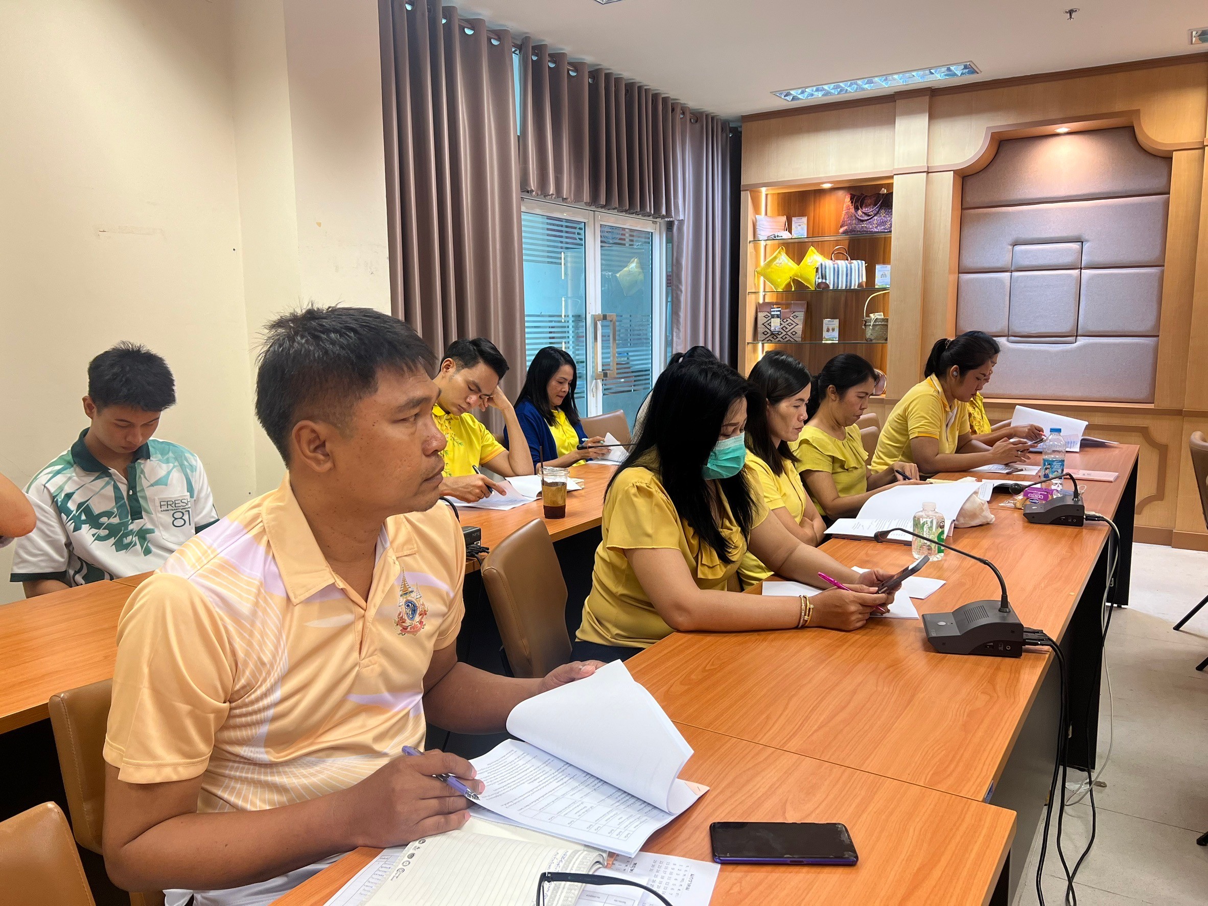 พช.ขอนแก่น : ประชุมคณะกรรมการคัดเลือกอาสาพัฒนา (อสพ.) รุ่นที่ 76
