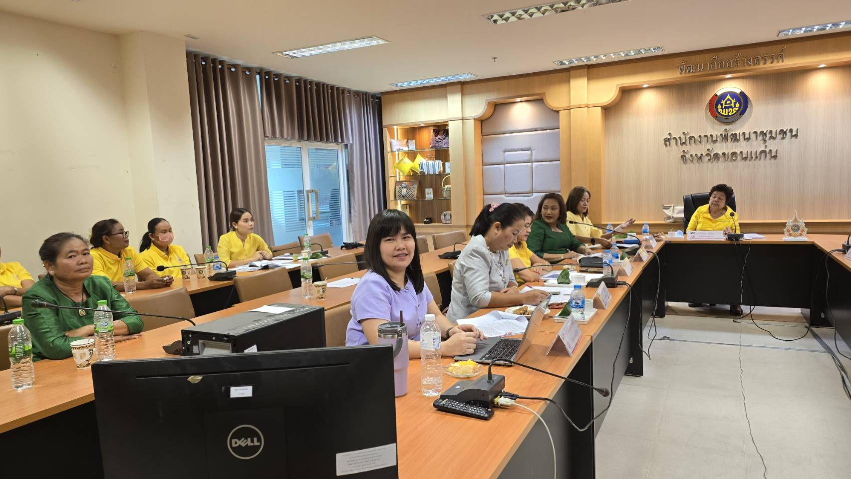 พช.ขอนแก่น : ประชุมคณะทำงานขับเคลื่อนกองทุนพัฒนาบทบาทสตรีจังหวัดขอนแก่น ครั้งที่ 7/2567
