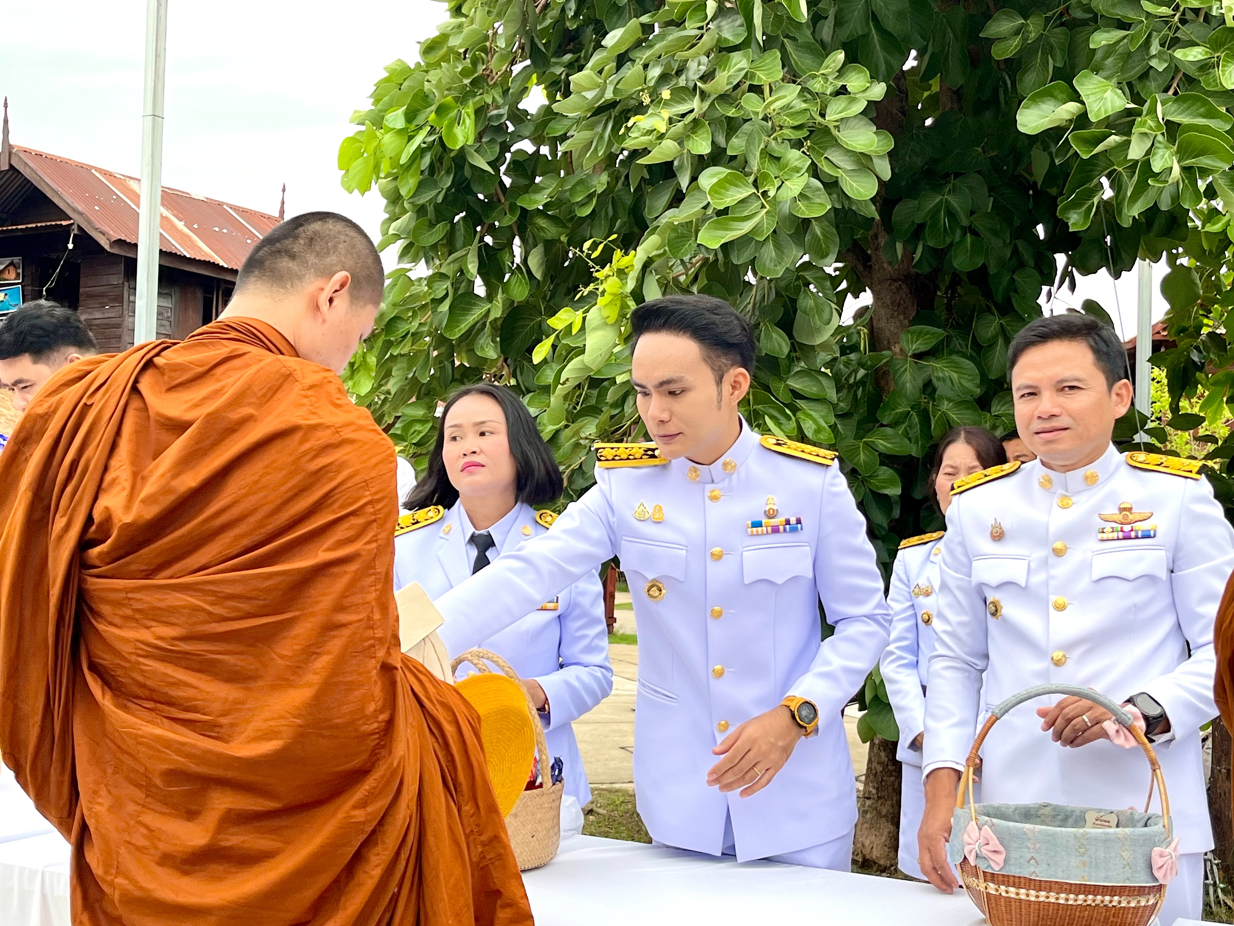 จังหวัดขอนแก่น : จัดพิธีเจริญพระพุทธมนต์ถวายพระพรชัยมงคล และทำบุญตักบาตรถวายพระกุศล เนื่องในโอกาสวันคล้ายวันประสูติ สมเด็จพระเจ้าน้องนางเธอเจ้าฟ้าจุฬาภรณวลัยลักษณ์อัครราชกุมารี กรมพระศรีสวางควัฒนวรขัตติยราชนารี 4 กรกฎาคม 2567