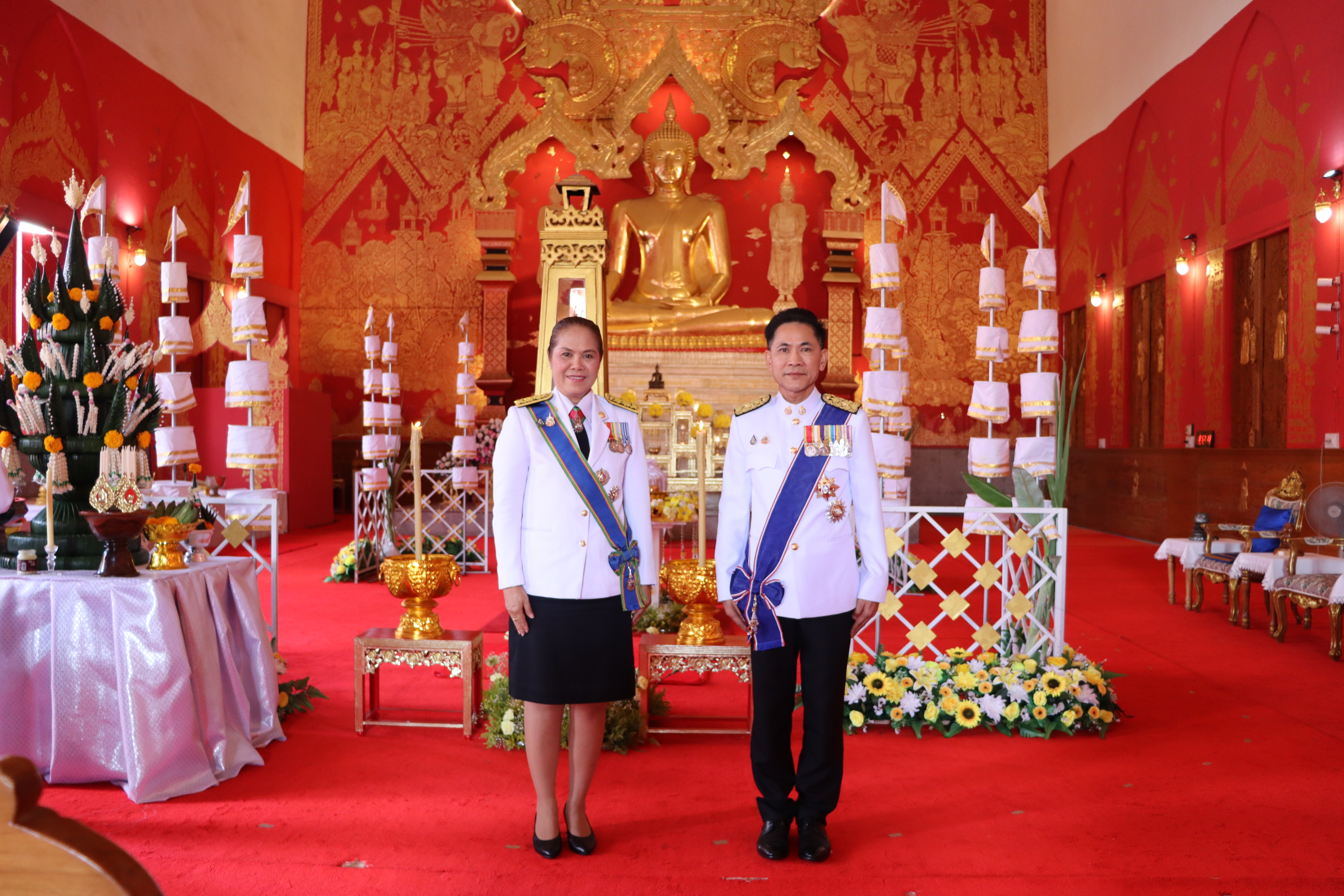 จังหวัดขอนแก่น : ประกอบพิธีเวียนเทียนสมโภชน้ำพระพุทธมนต์ศักดิ์สิทธิ์ เนื่องในโอกาสมหามงคลเฉลิมพระชนมพรรษา 6 รอบ 72 พรรษา 28 กรกฎาคม 2567