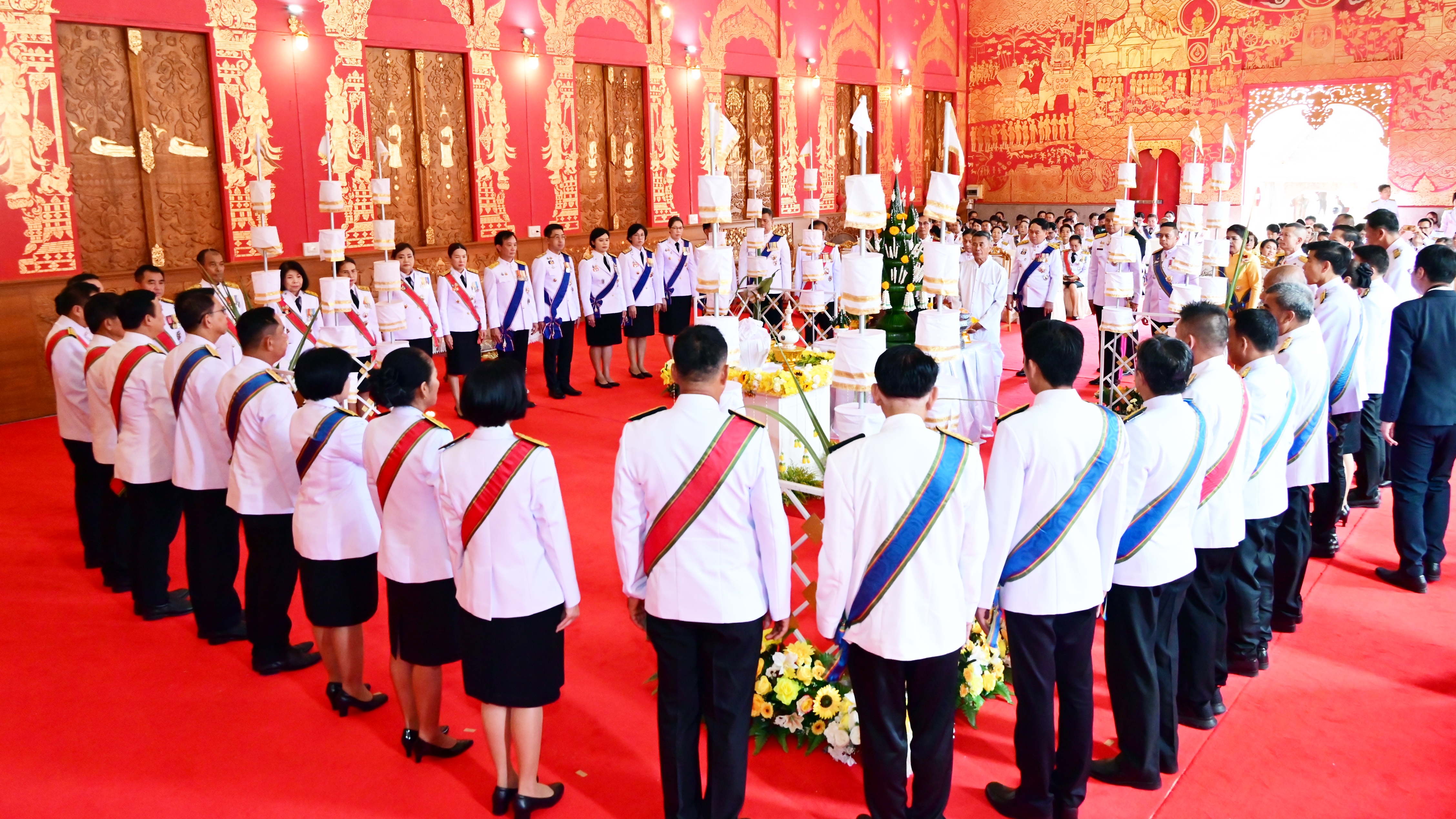 จังหวัดขอนแก่น : ประกอบพิธีเวียนเทียนสมโภชน้ำพระพุทธมนต์ศักดิ์สิทธิ์ เนื่องในโอกาสมหามงคลเฉลิมพระชนมพรรษา 6 รอบ 72 พรรษา 28 กรกฎาคม 2567