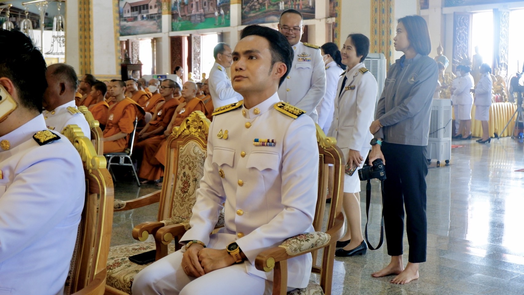พช. ขอนแก่น ร่วมพิธีทรงตั้งเปรียญธรรม 3 ประโยค และพิธีมอบประกาศนียบัตรประโยค 1- 2 ประจำปี 2567