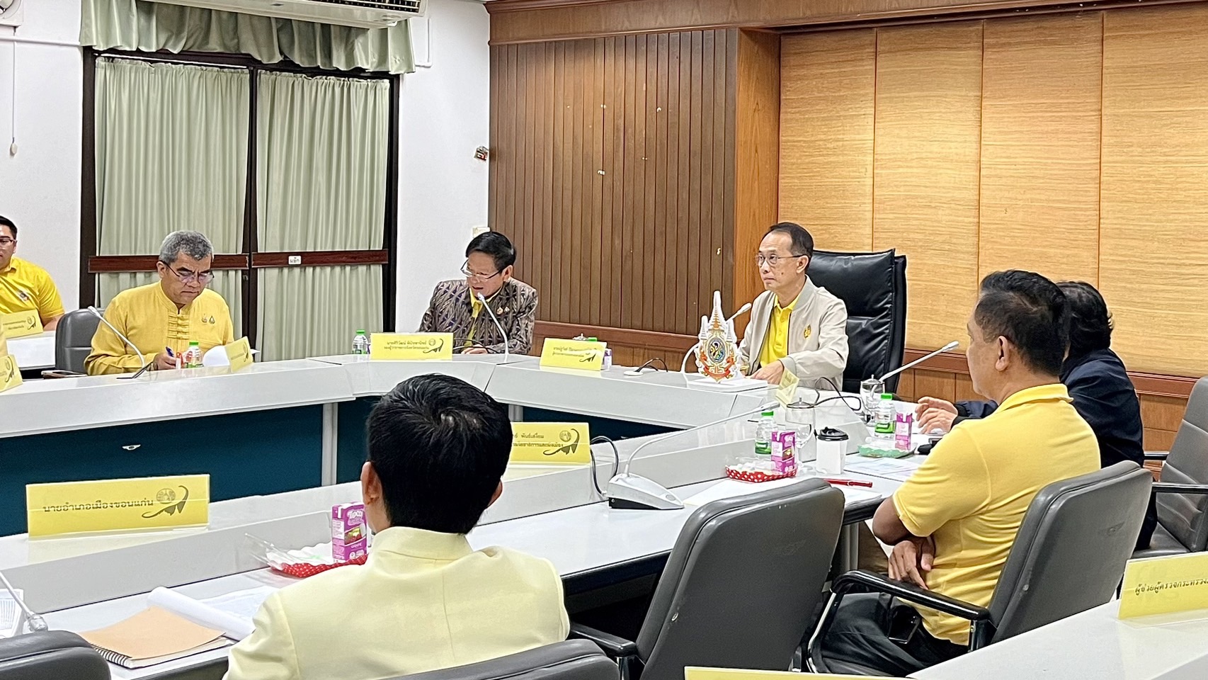 พช. ขอนแก่น ร่วมประชุมและชี้แจ้งเกี่ยวกับงาน/โครงการ ตามประเด็นการตรวจราชการประจำเดือน กรกฎาคม 2567