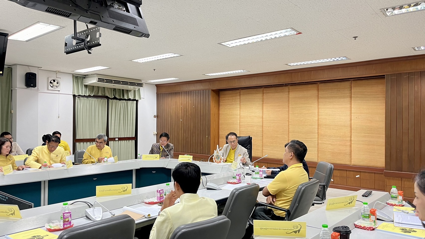พช. ขอนแก่น ร่วมประชุมและชี้แจ้งเกี่ยวกับงาน/โครงการ ตามประเด็นการตรวจราชการประจำเดือน กรกฎาคม 2567