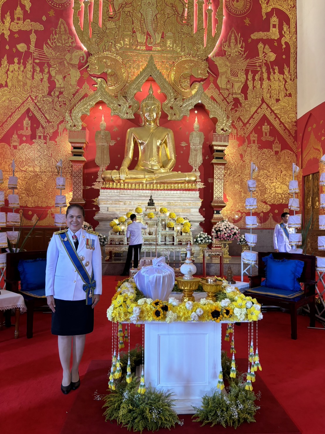 จังหวัดขอนแก่น : ประกอบพิธีเสกน้ำพระพุทธมนต์ศักดิ์สิทธิ์ เนื่องในโอกาสพระราชพิธีมหามงคลเฉลิมพระชนมพรรษา 6 รอบ 28 กรกฎาคม 2567 ณ อุโบสถ วัดธาตุพระอารามหลวง อำเภอเมืองขอนแก่น