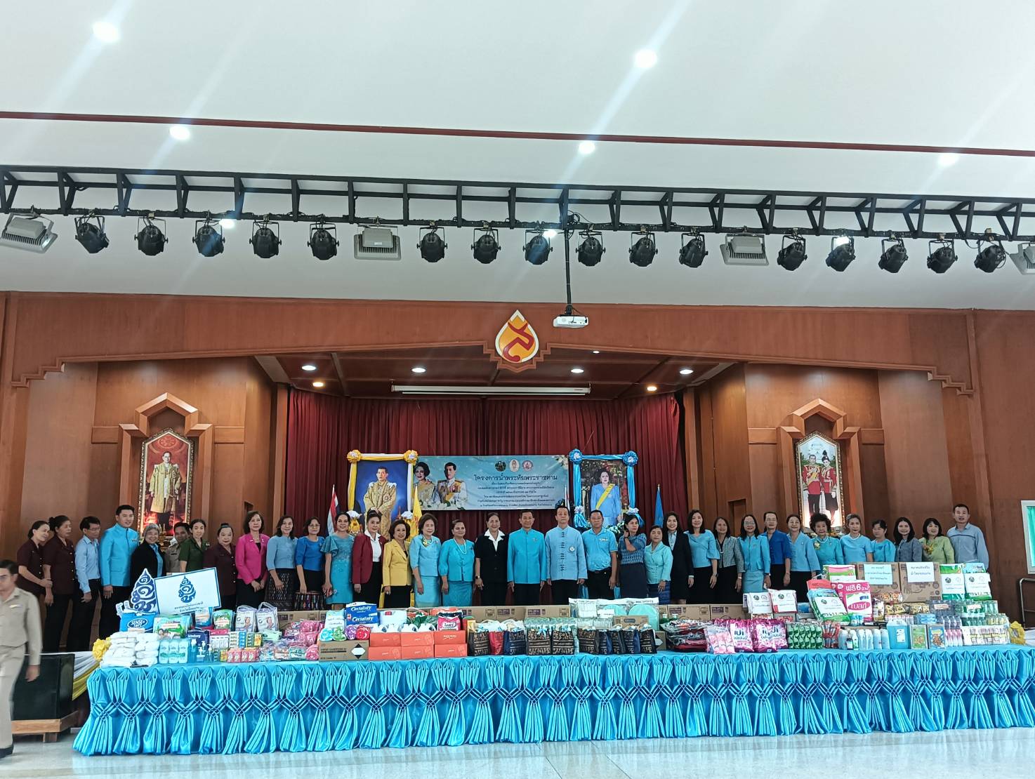 พช.ขอนแก่น : ร่วมพิธีเปิด “โครงการน้ำพระทัยพระราชทาน ส่วนภูมิภาค สภาสังคมสงเคราะห์จังหวัดขอนแก่น 2567”