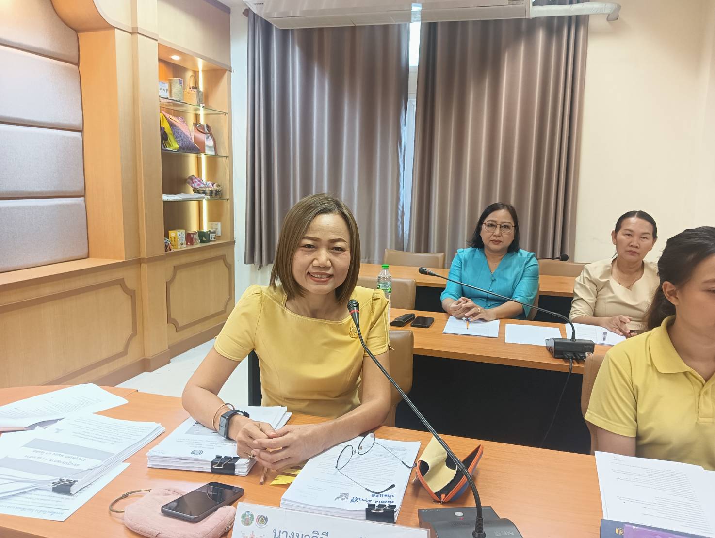 พช.ขอนแก่น : จัดประชุมเพื่อชักซ้อมแนวทางการจัดทำเอกสารประกอบการเบิกจ่ายเงิน โครงการพัฒนาหมู่บ้านเศรษฐกิจพอเพียง กิจกรรม พัฒนาศูนย์เรียนรู้ทฤษฎีใหม่รูปแบบ “โคก หนอง นา”ประจำปี พ.ศ. 2567