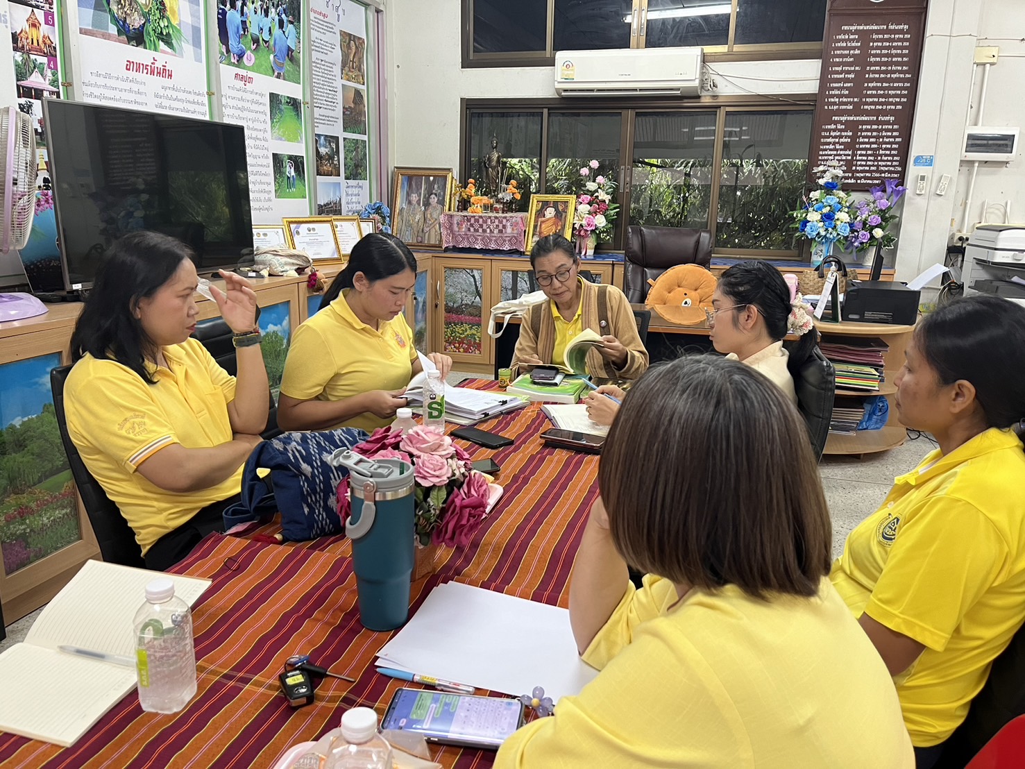 พช.ขอนแก่น : ลงพื้นที่ติดตามสนับสนุนการดำเนินงาน กองทุนชุมชน อำเภอซำสูง