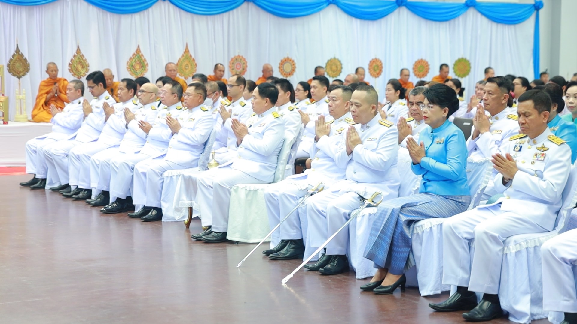 จังหวัดขอนแก่น : จัดพิธีเจริญพระพุทธมนต์และทำบุญตักบาตรถวายพระราชกุศล เนื่องในโอกาสวันเฉลิมพระชนมพรรษาสมเด็จพระนางเจ้าสิริกิติ์ พระบรมราชินีนาถ พระบรมราชชนนีพันปีหลวง 12 สิงหาคม 2567