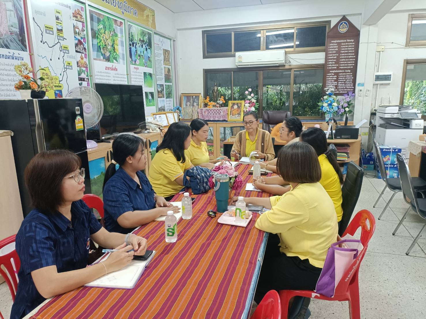 พช.ขอนแก่น : ลงพื้นที่ติดตามสนับสนุนการดำเนินงาน กองทุนชุมชน อำเภอซำสูง