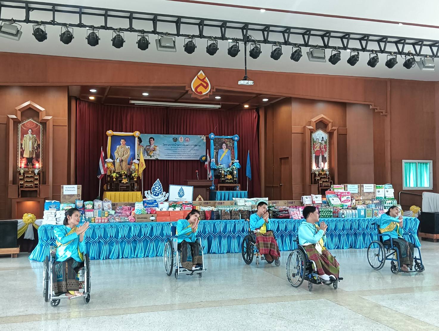 พช.ขอนแก่น : ร่วมพิธีเปิด “โครงการน้ำพระทัยพระราชทาน ส่วนภูมิภาค สภาสังคมสงเคราะห์จังหวัดขอนแก่น 2567”