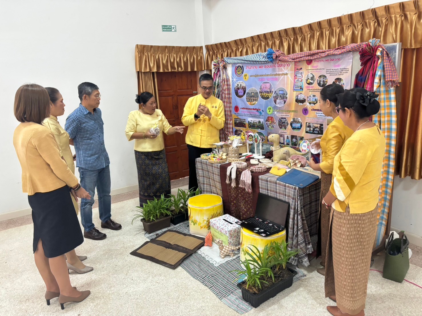 พช.ขอนแก่น : เข้ารับการคัดเลือกหน่วยงานพัฒนาชุมชนใสสะอาด (Site Visit) ตามโครงการพัฒนาชุมชนใสสะอาด ประจำปีงบประมาณ พ.ศ. 2567