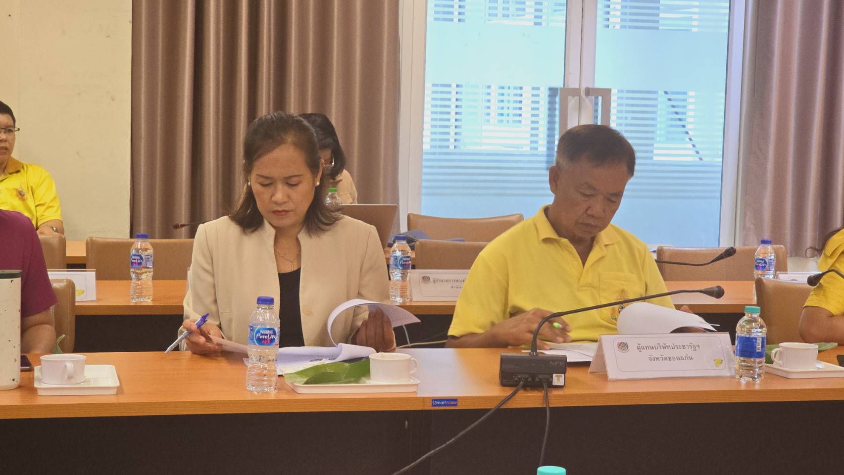 พช.ขอนแก่น : ประชุมคณะทำงานสนับสนุนการขับเคลื่อนการพัฒนาเศรษฐกิจฐานรากและประชารัฐ จังหวัดขอนแก่น ครั้งที่ 1/2567
