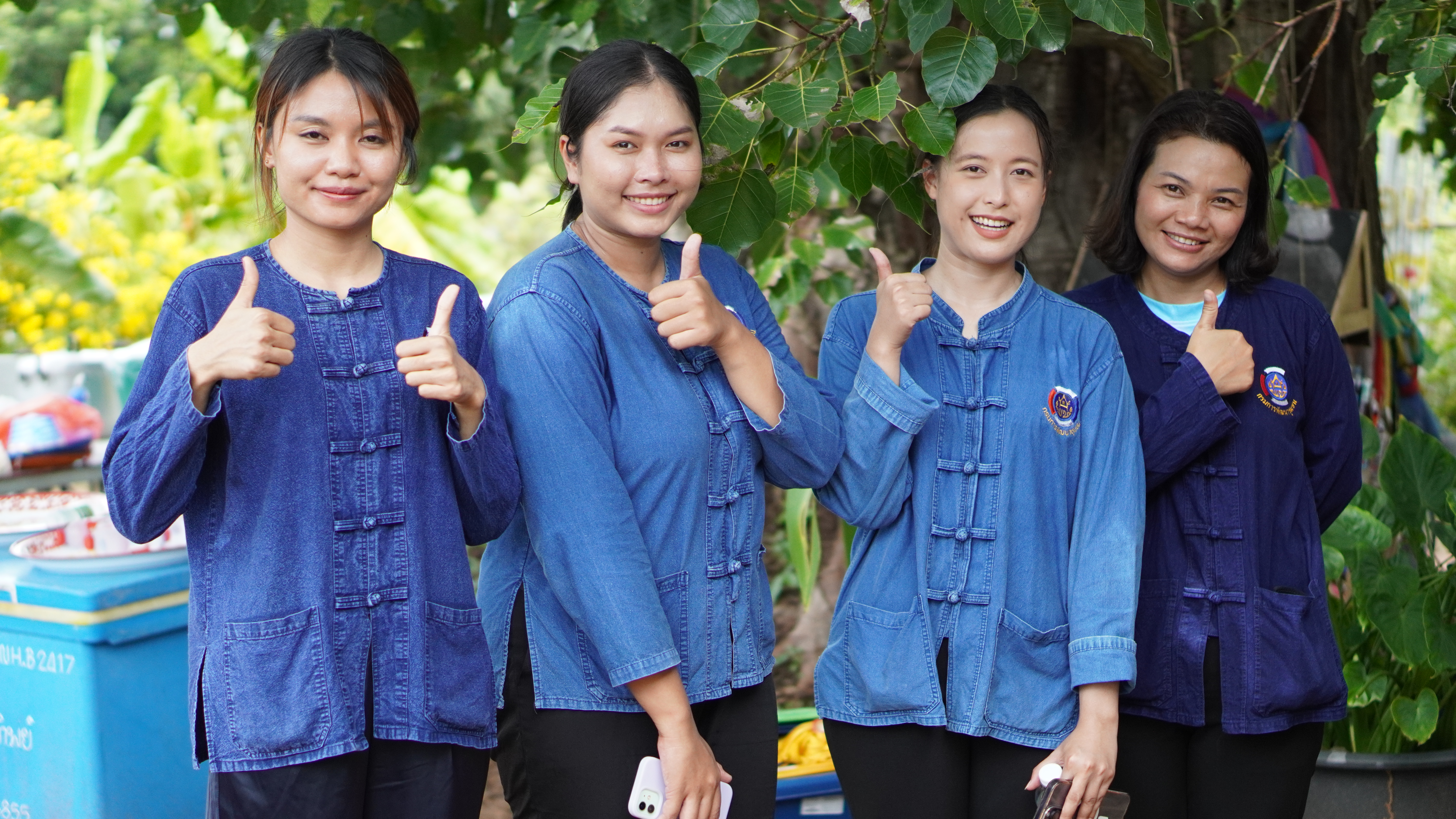 จังหวัดขอนแก่น : จัดกิจกรรมทางนี้มีผล ผู้คนรักกัน น้อมนำแนวพระราชดำริฯ สู่ปฏิบัติการปลูกผักสวนครัวเพื่อสร้างความมั่นคงทางอาหารอย่างยั่งยืน ในพื้นที่ อำเภอหนองสองห้อง
