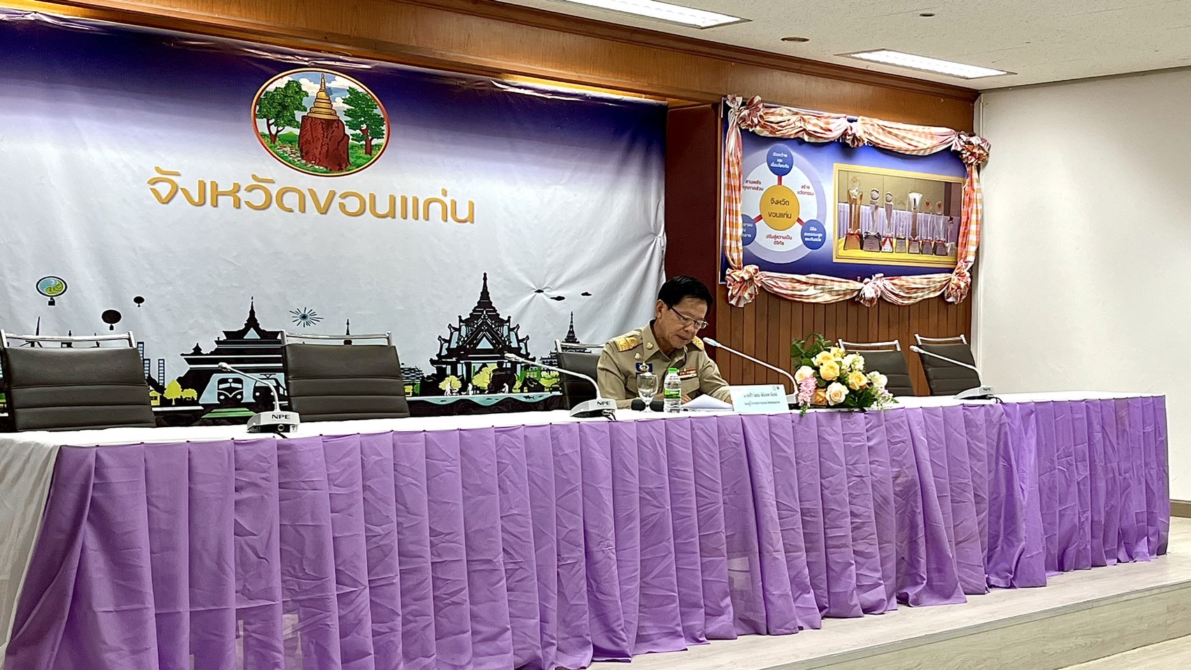 พช. ขอนแก่น ร่วมประชุมคณะกรรมการขับเคลื่อนเป้าหมายการพัฒนาที่ยั่งยืน (SDGs) จังหวัดขอนแก่น ครั้งที่ 1/2567
