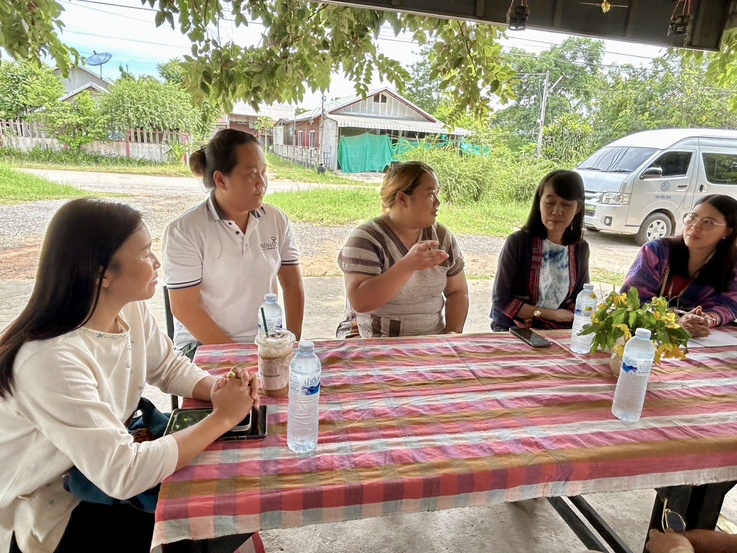 พช.ขอนแก่น : กรมการพัฒนาชุมชน ลงพื้นที่ติดตามกิจกรรมโครงการพัฒนาศักยภาพผู้ ประกอบการสู่ยุค 4.0 ณ อำเภอชนบท จังหวัดขอนแก่น