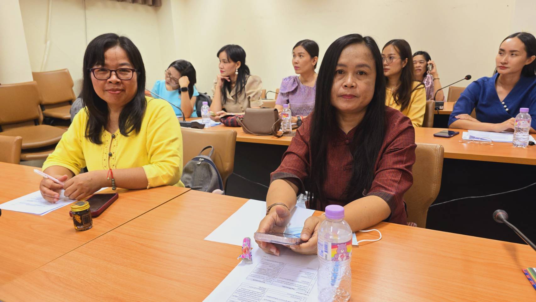 พช.ขอนแก่น : ร่วมประชุมชี้แจงการตรวงสอบและปรับปรุงข้อมูลการลงทะเบียนผู้ผลิต ผู้ประกอบการ OTOP และผู้ประกอบการ OTOP ชวนชิมในระบบ OTOP Big Data