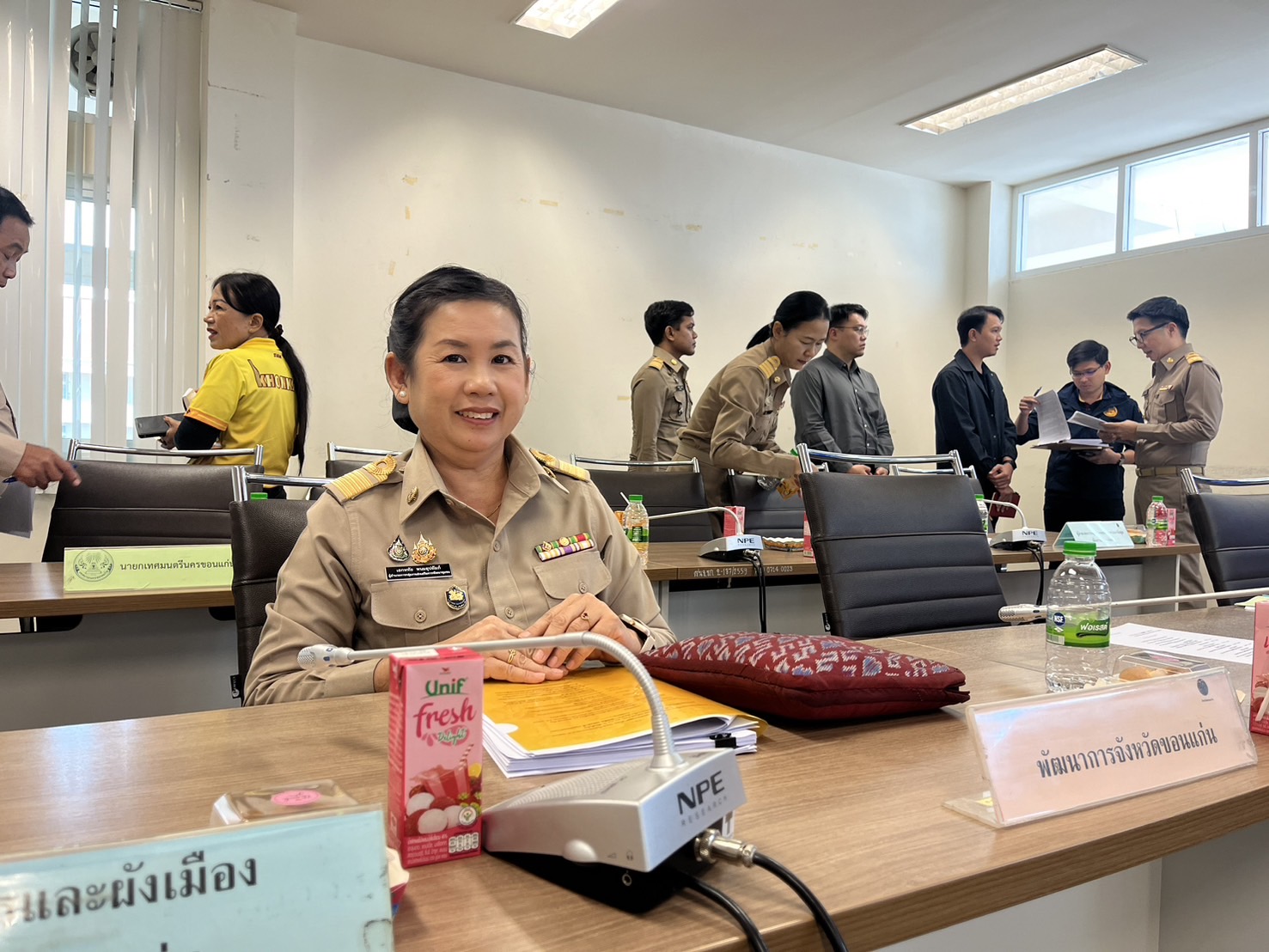 พช. ขอนแก่น : ร่วมประชุมมอบนโยบายของผู้บริหารกระทรวงมหาดไทย ประจำปี พ.ศ. 2568 ผ่านระบบวีดิทัศน์ทางไกล (VCS)