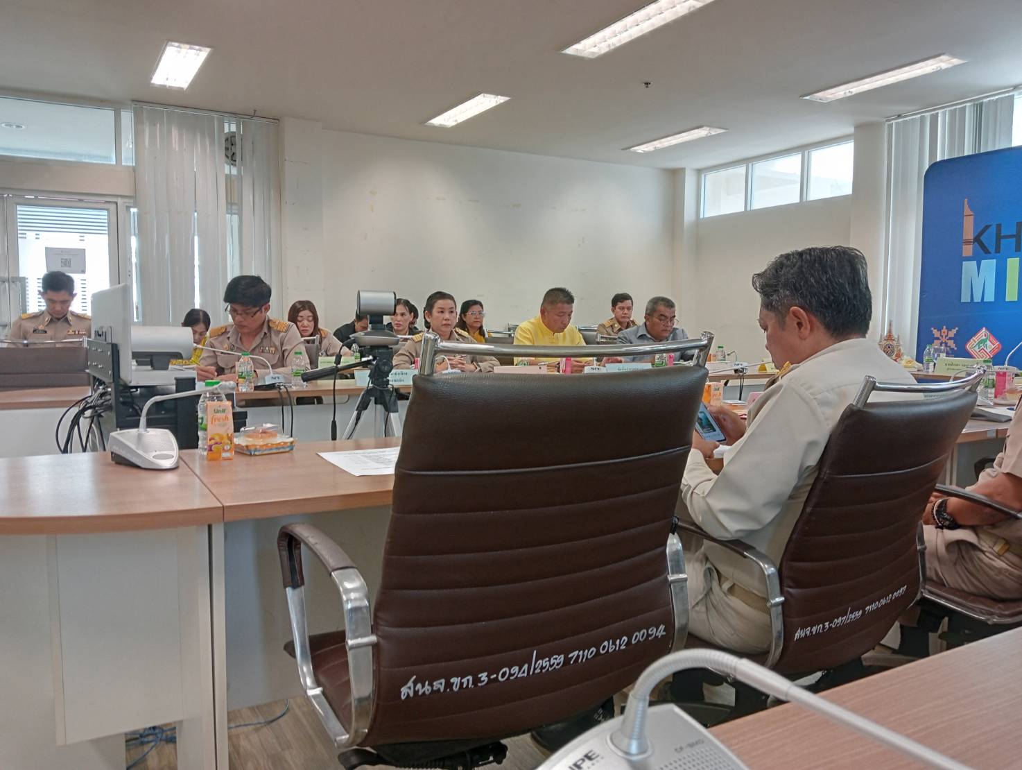 พช. ขอนแก่น : ร่วมประชุมมอบนโยบายของผู้บริหารกระทรวงมหาดไทย ประจำปี พ.ศ. 2568 ผ่านระบบวีดิทัศน์ทางไกล (VCS)