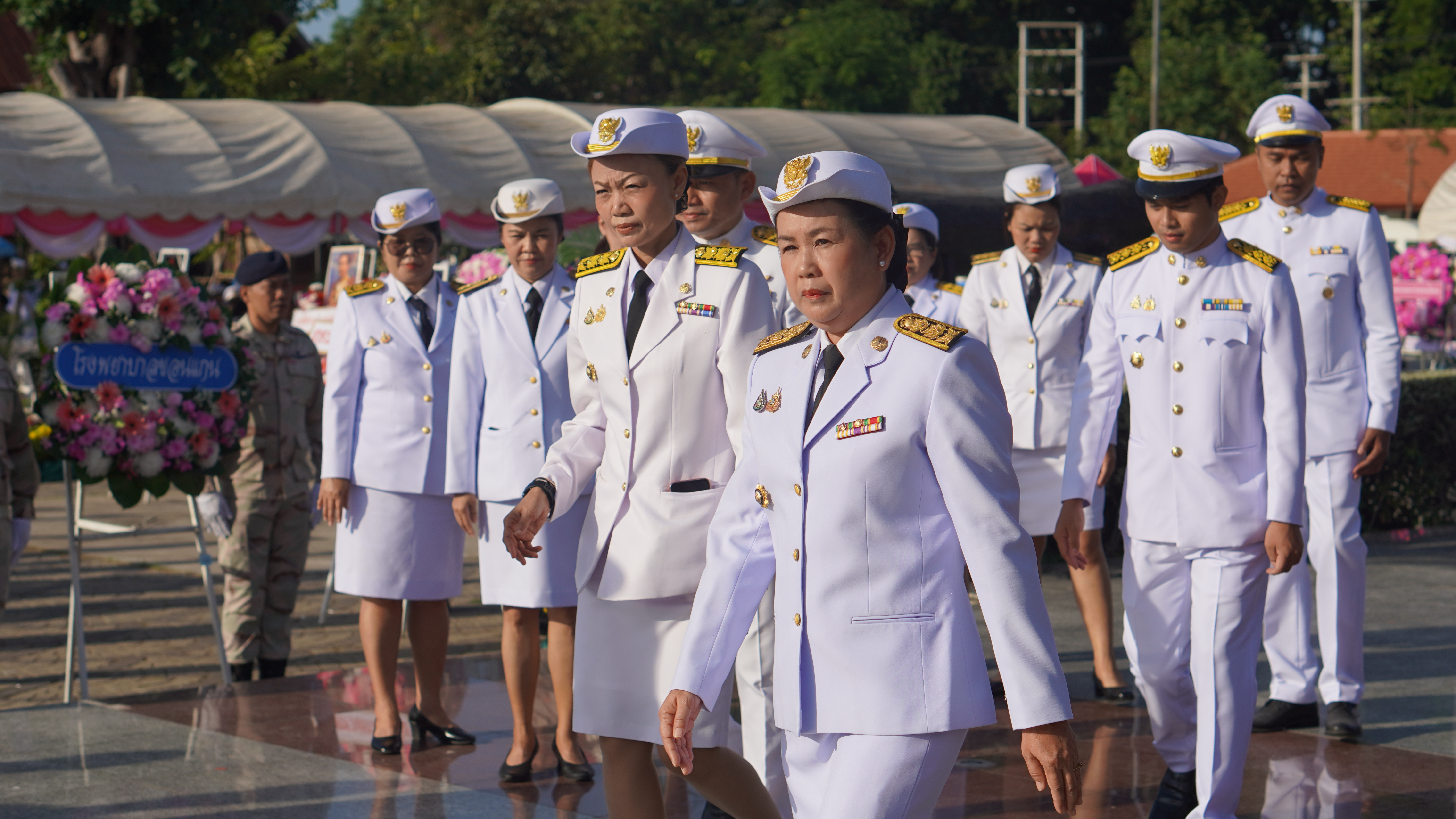 จังหวัดขอนแก่น : ประกอบพิธีวางพวงมาลาเนื่องในวันปิยมหาราช
