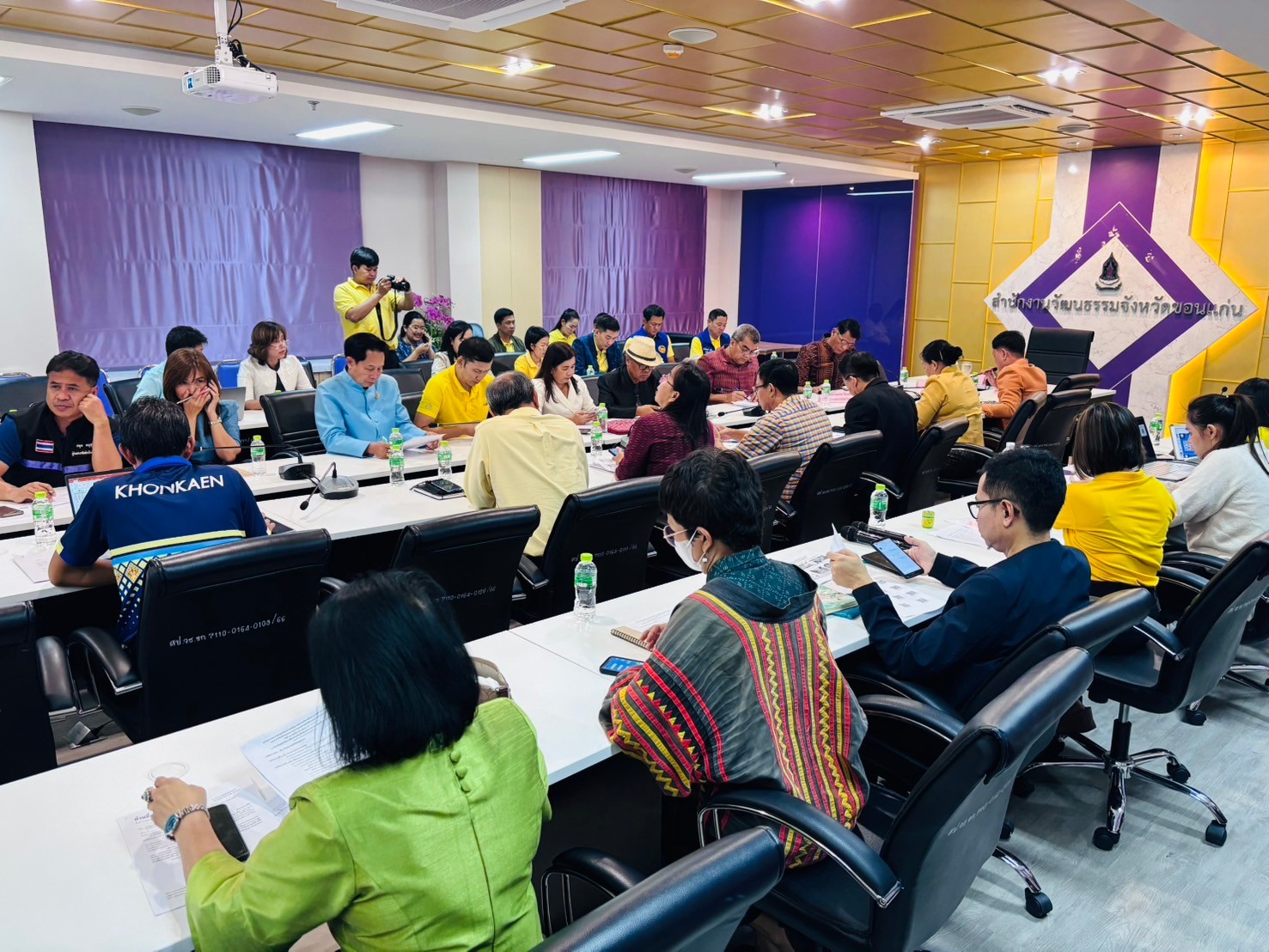 พช.ขอนแก่น : ร่วมประชุมเตรียมความพร้อมการจัดงานเทศกาลไหมนานาชาติ ประเพณีผูกเสี่ยว งานกาชาดจังหวัดขอนแก่น และงานขอนแก่นซอฟต์พาวเวอร์ ประจำปี 2567