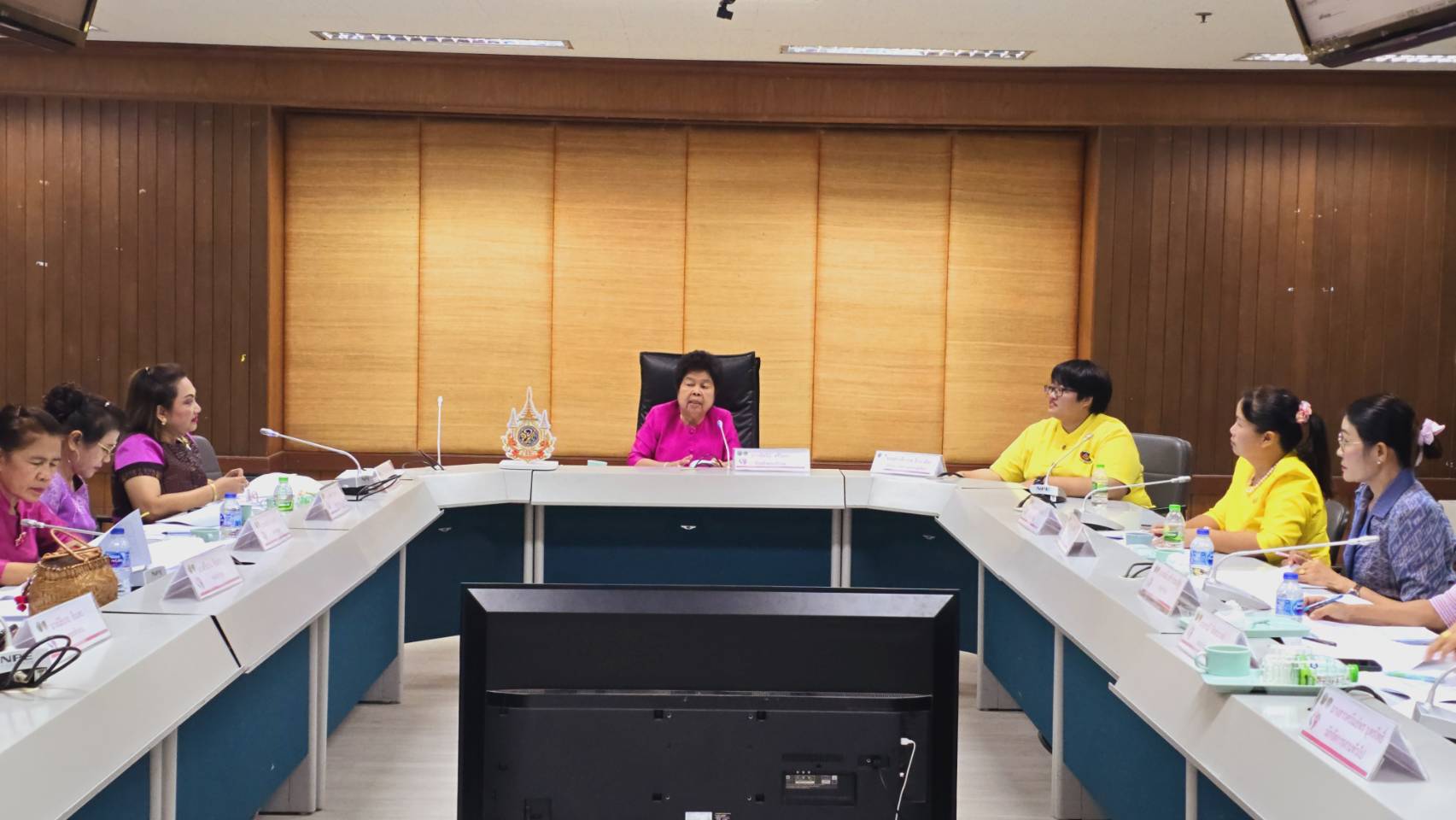 พช.ขอนแก่น : ประชุมคณะทำงานขับเคลื่อนกองทุนพัฒนาบทบาทสตรีจังหวัดขอนแก่น ครั้งที่ 1/2568