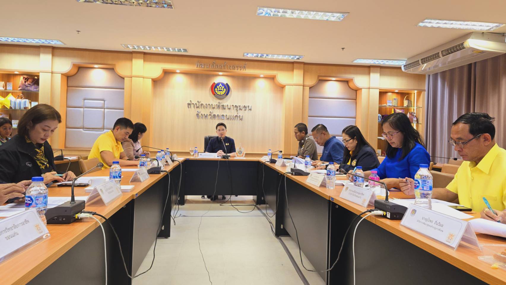 พช.ขอนแก่น : ประชุมคณะอนุกรรมการด้านจัดแสดงสินค้าหนึ่งตำบล หนึ่งผลิตภัณฑ์ (OTOP) ครั้งที่ 1/2567