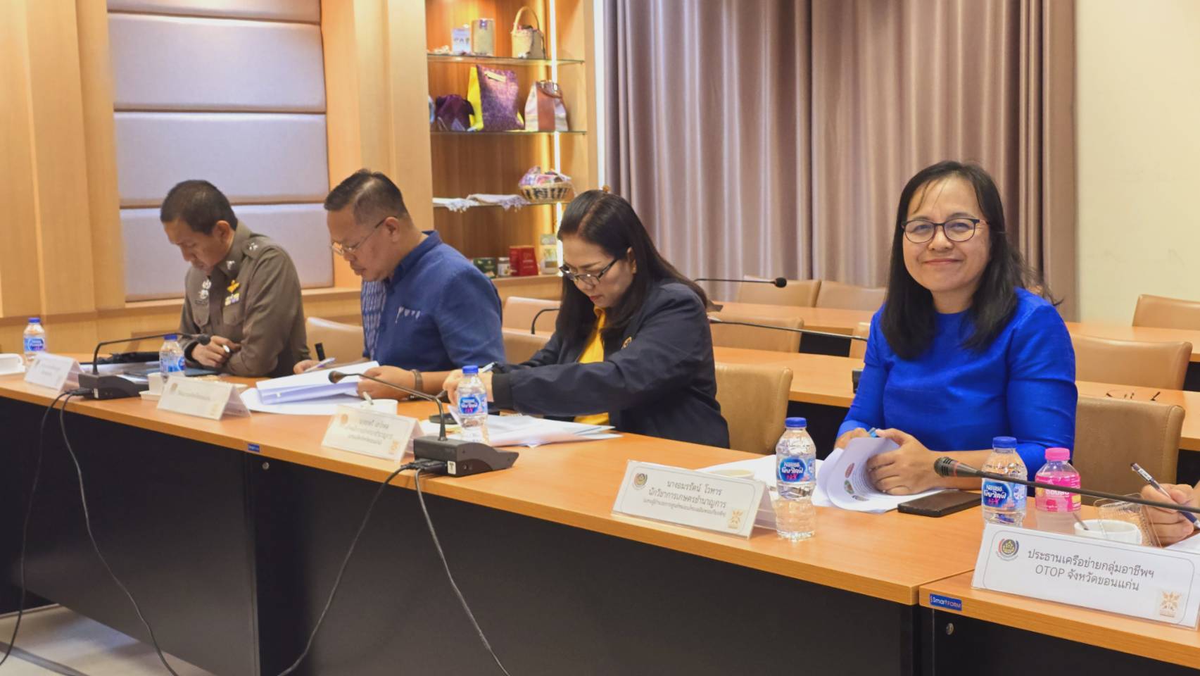 พช.ขอนแก่น : ประชุมคณะอนุกรรมการด้านจัดแสดงสินค้าหนึ่งตำบล หนึ่งผลิตภัณฑ์ (OTOP) ครั้งที่ 1/2567