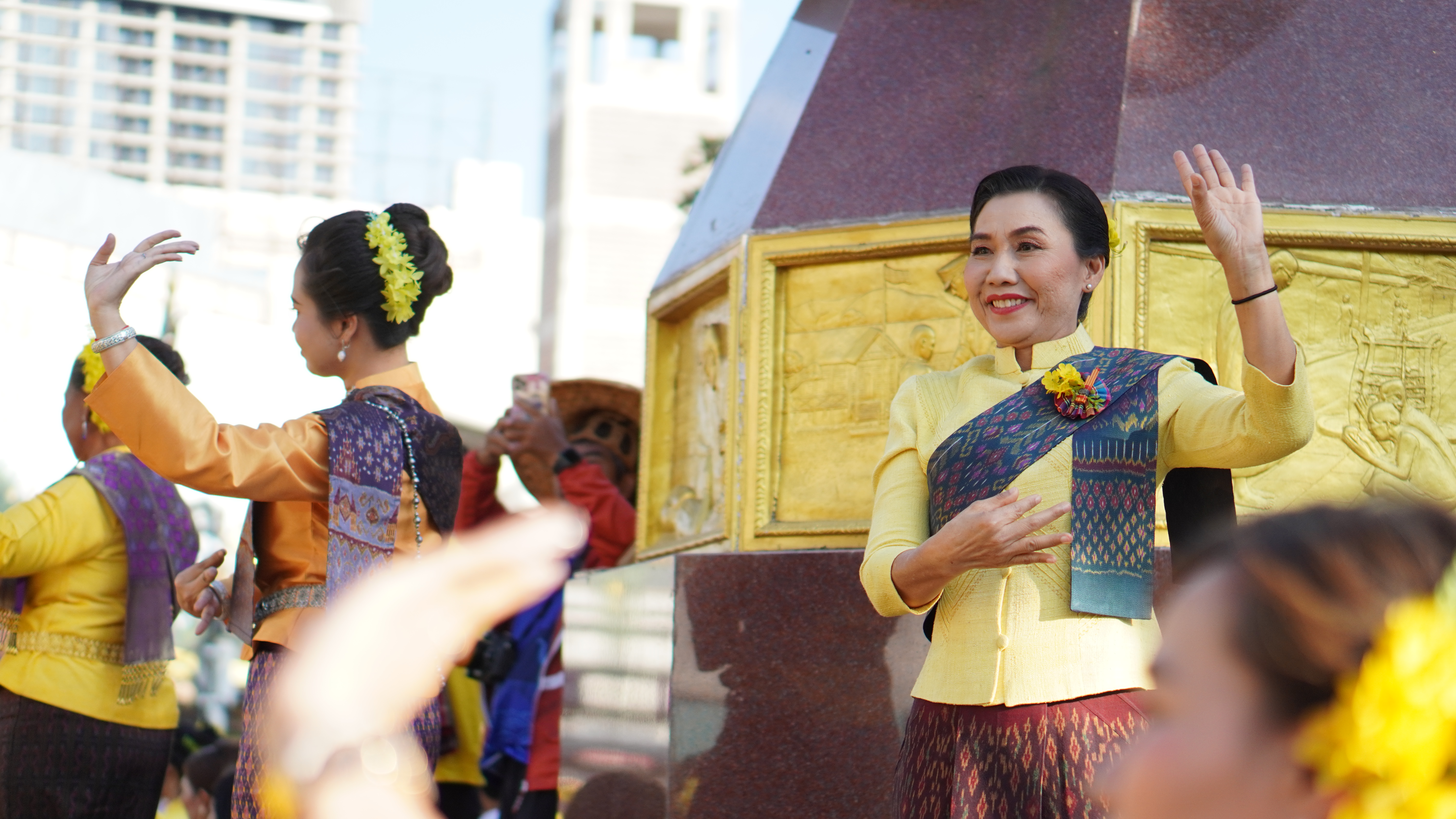 พช.ขอนแก่น : ร่วมพิธีรำบวงสรวง 10 สิ่งศักดิ์สิทธิ์คู่เมืองขอนแก่น ประจำปี 2567