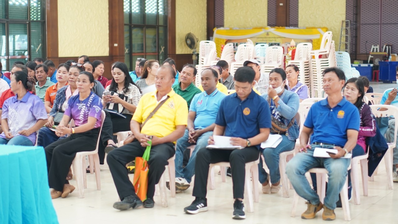พช.ขอนแก่น : ลงพื้นที่สนับสนุนการประชุมเครือข่าย กข.คจ. อำเภอกระนวน เพื่อทบทวนผลการดำเนินการโครงการแก้ไขปัญหาความยากจน