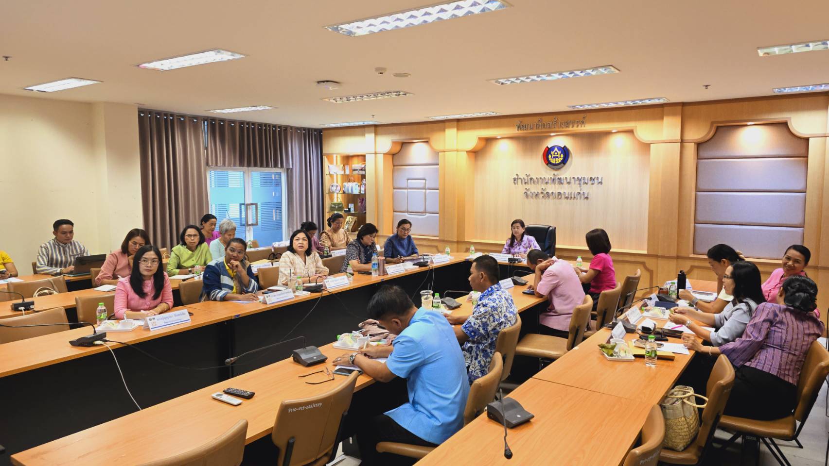 พช.ขอนแก่น : ร่วมประชุมกรมการพัฒนาชุมชน ครั้งที่ 11/2567 ผ่านระบบ video conference