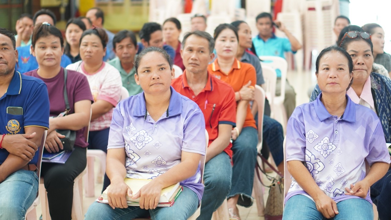 พช.ขอนแก่น : ลงพื้นที่สนับสนุนการประชุมเครือข่าย กข.คจ. อำเภอกระนวน เพื่อทบทวนผลการดำเนินการโครงการแก้ไขปัญหาความยากจน