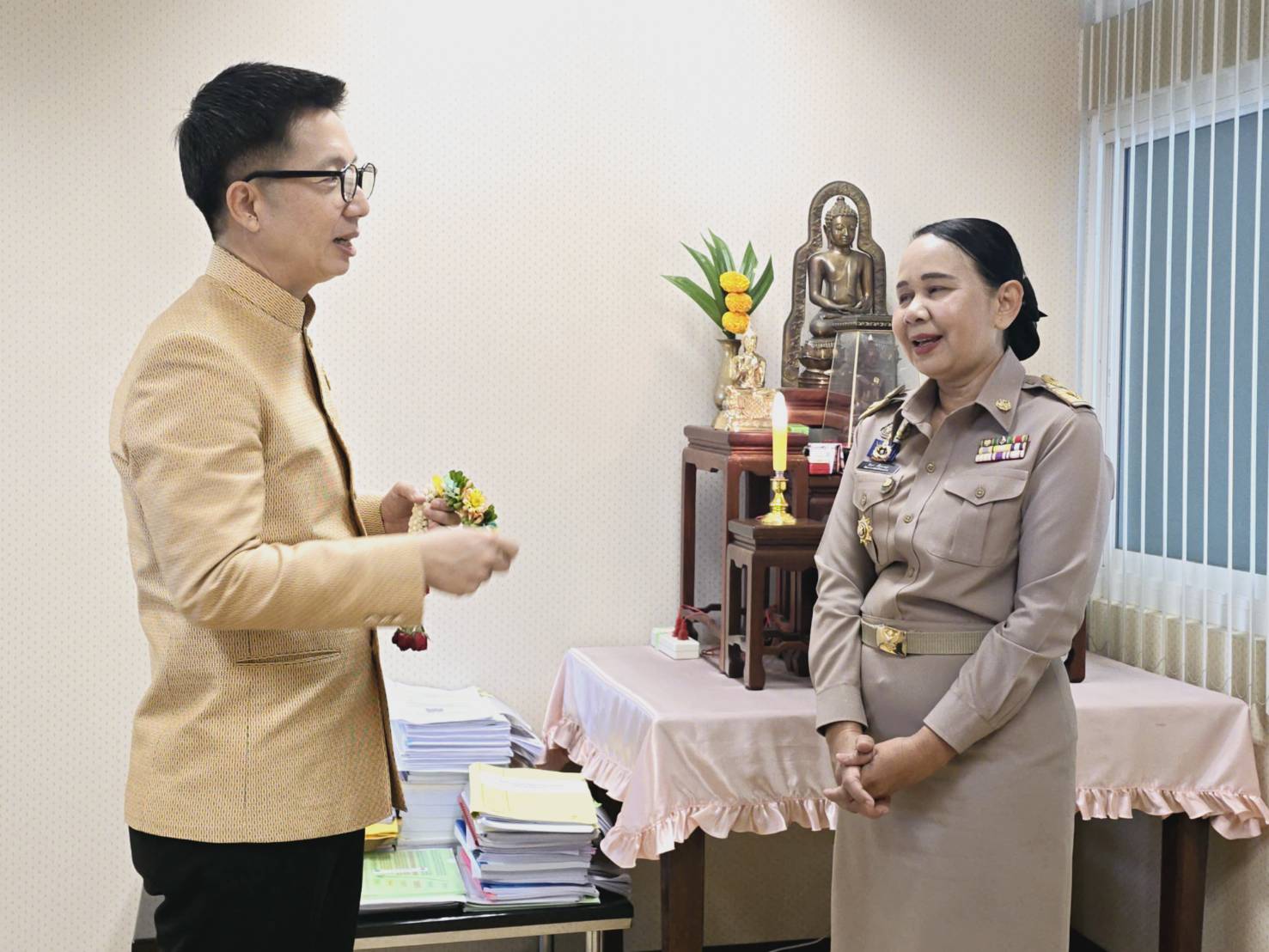 พช.ขอนแก่น : พัฒนาการจังหวัดขอนแก่น คนที่ 23 (นางจิรภา เชื้อดวงผุย) เข้ารายงานตัว ในโอกาสได้รับการแต่งตั้งตามคำสั่งกระทรวงมหาดไทยที่ 3785/2567 ลงวันที่ 4 ธันวาคม 2567