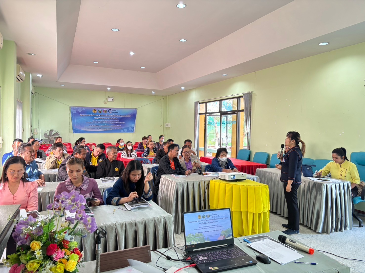 พช.ขอนแก่น : สารสนเทศตำบลต้นแบบฯ ที่1ของประเทศ ส่งต่อตำบลพังทุย เร่งเครื่องขับเคลื่อนสารสนเทศตำบลต้นแบบยกระดับคุณภาพชีวิตตำบลพังทุย อำเภอน้ำพอง จังหวัดขอนแก่น ประจำปีงบประมาณ พ.ศ. 2568