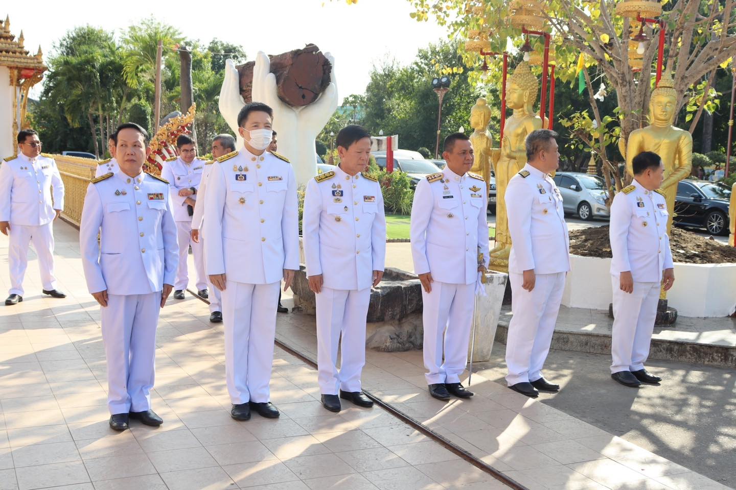 พช.ขอนแก่น : ร่วมในพิธีเจริญพระพุทธมนต์เฉลิมพระเกียรติ ถวายแด่พระบาทสมเด็จพระบรมชนกาธิเบศร มหาภูมิพลอดุลยเดชมหาราช บรมนาถบพิตร และถวายเป็นพระราชกุศล แด่ พระบาทสมเด็จพระเจ้าอยู่หัว