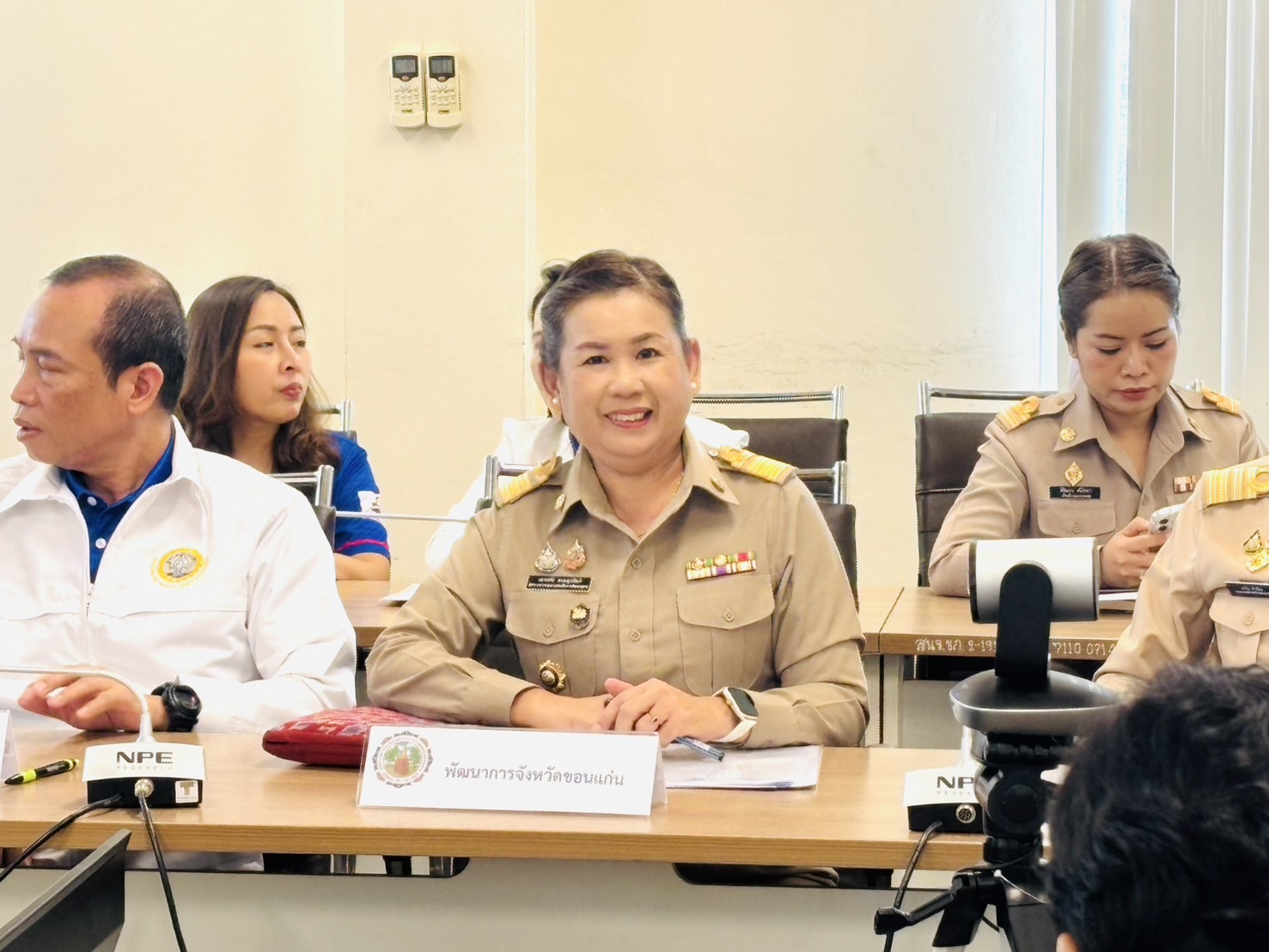 พช ขอนแก่น : ร่วมประชุมศูนย์ปฏิบัติการติดตามเร่งรัดการบำบัดรักษา ฟื้นฟูสภาพทางสังคม ป้องกันและปราบปรามยาเสพติด (ศปก.ครส.) ครั้งที่ 1/2567