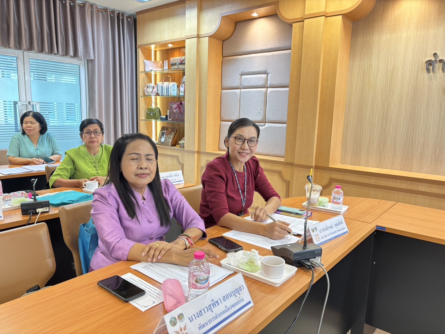 พช.ขอนแก่น : ร่วมประชุมการดำเนินงานโครงการส่งเสริมการพัฒนาชุมชนธรรมาภิบาลตามแผนบูรณาการต่อต้านการทุจริตและประพฤติมิชอบ ประจำปีงบประมาณ พ.ศ. 2568 ผ่านระบบวีดีทัศน์ทางไกล (Video Conference)