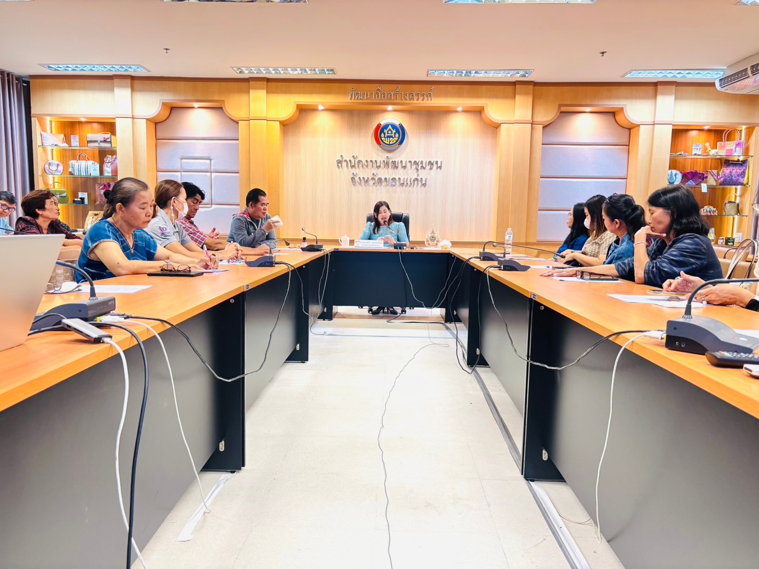 พช.ขอนแก่น : จัดประชุมชี้แจงแนวทางปฏิบัติในการเข้าร่วมงานการจัดงาน OTOP City 2024 จัดขึ้นในระหว่างวันที่ 14- 22 ธันวาคม 2567