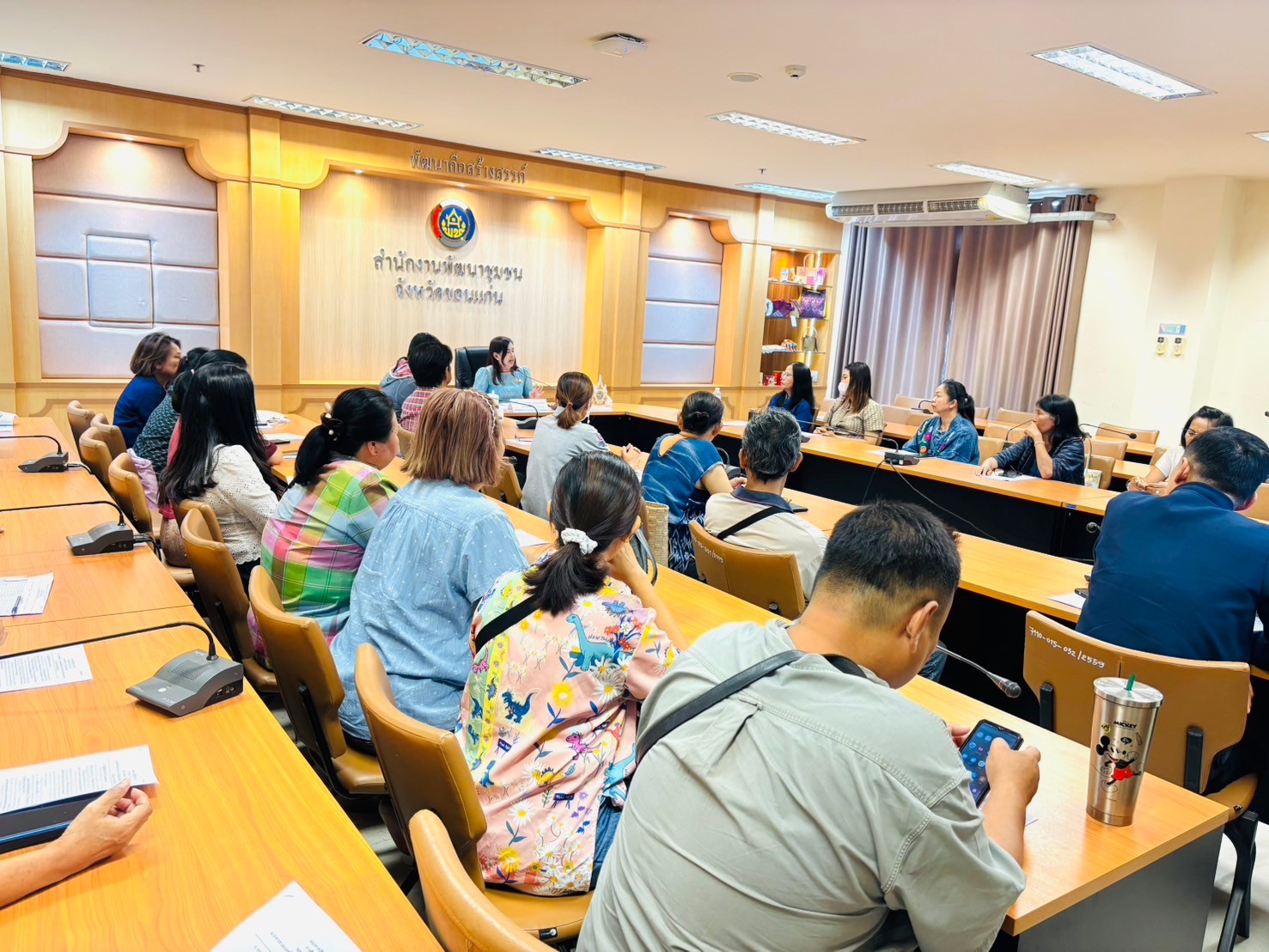 พช.ขอนแก่น : จัดประชุมชี้แจงแนวทางปฏิบัติในการเข้าร่วมงานการจัดงาน OTOP City 2024 จัดขึ้นในระหว่างวันที่ 14- 22 ธันวาคม 2567