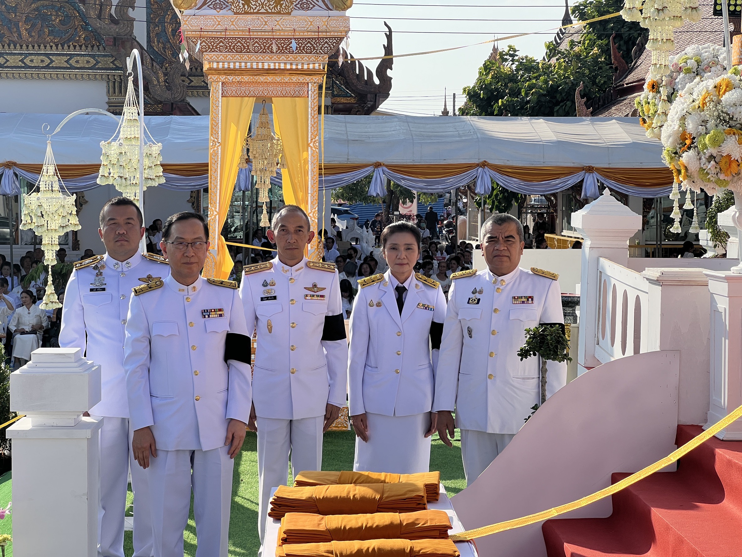 พช.ขอนแก่น : ร่วมพิธีพระราชทานเพลิงศพ พระธรรมวิสุทธาจารย์ (คูณ ขนฺติกมหาเถร)