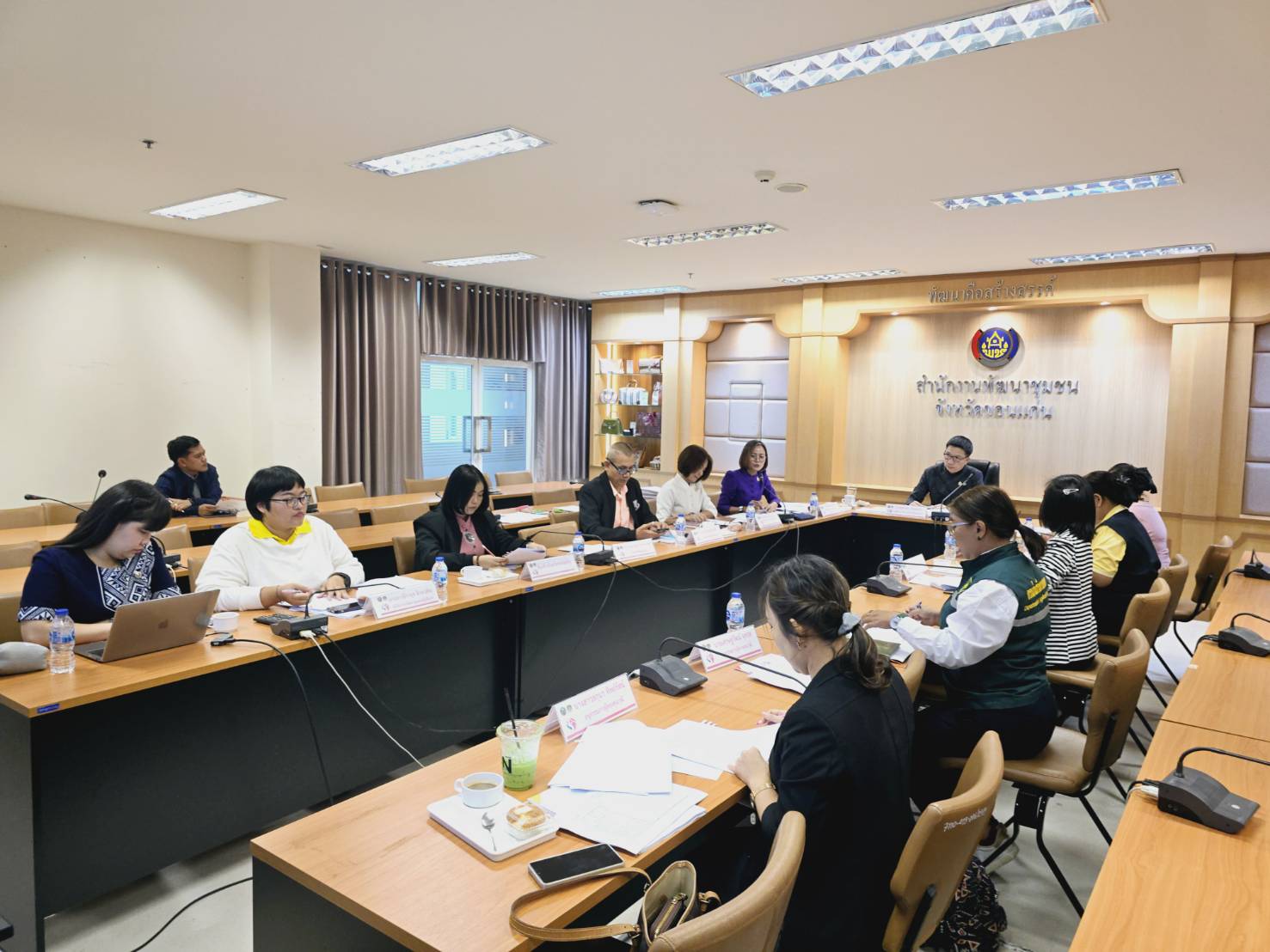 จังหวัดขอนแก่น : ประชุมคณะอนุกรรมการบริหารกองทุนพัฒนาบทบาทสตรีจังหวัด (อกส.จ.) จังหวัดขอนแก่น ครั้งที่ 2/2568