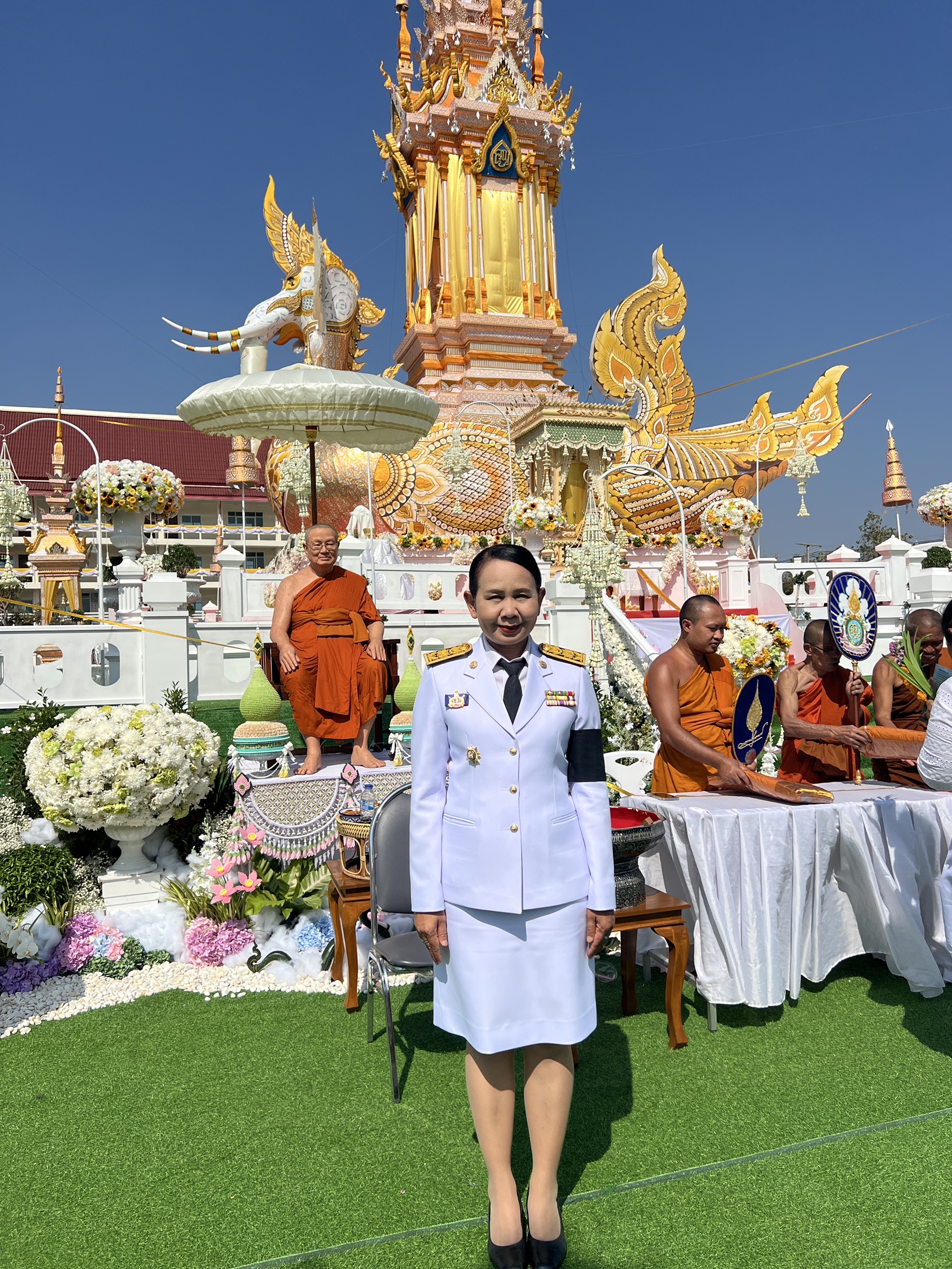 พช.ขอนแก่น : ร่วมพิธีพระราชทานเพลิงศพ พระธรรมวิสุทธาจารย์ (คูณ ขนฺติกมหาเถร)