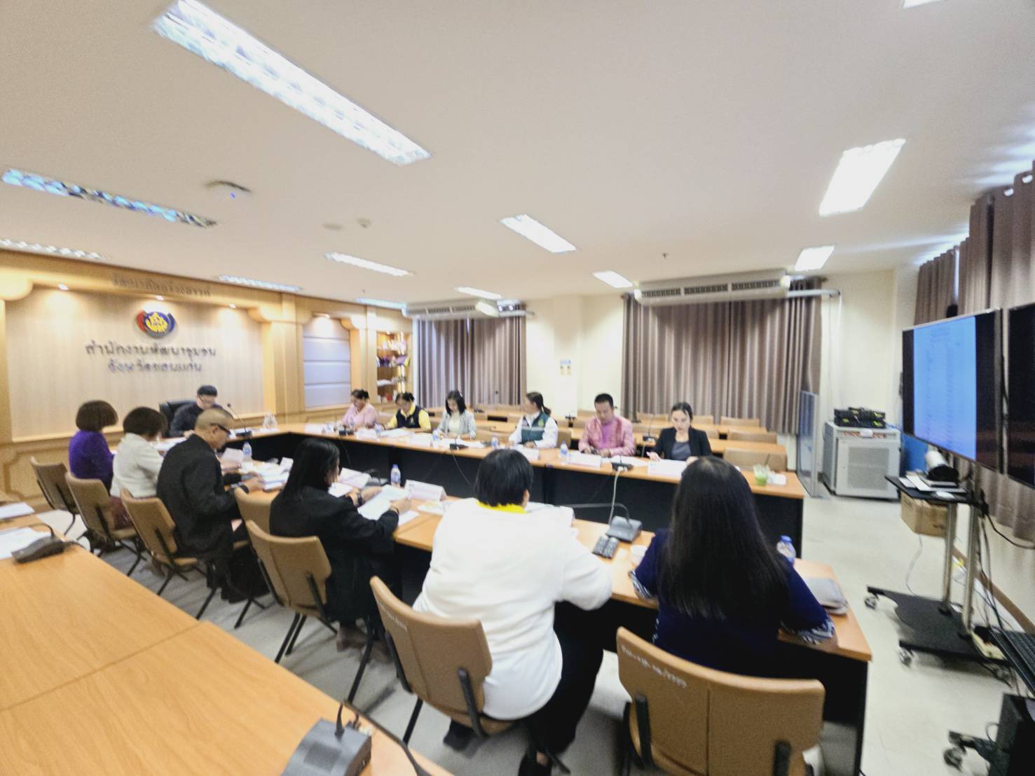 จังหวัดขอนแก่น : ประชุมคณะอนุกรรมการบริหารกองทุนพัฒนาบทบาทสตรีจังหวัด (อกส.จ.) จังหวัดขอนแก่น ครั้งที่ 2/2568
