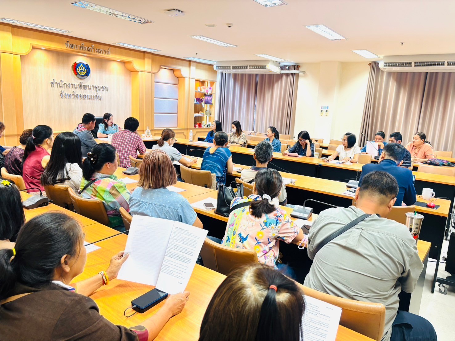 พช.ขอนแก่น : จัดประชุมชี้แจงแนวทางปฏิบัติในการเข้าร่วมงานการจัดงาน OTOP City 2024 จัดขึ้นในระหว่างวันที่ 14- 22 ธันวาคม 2567