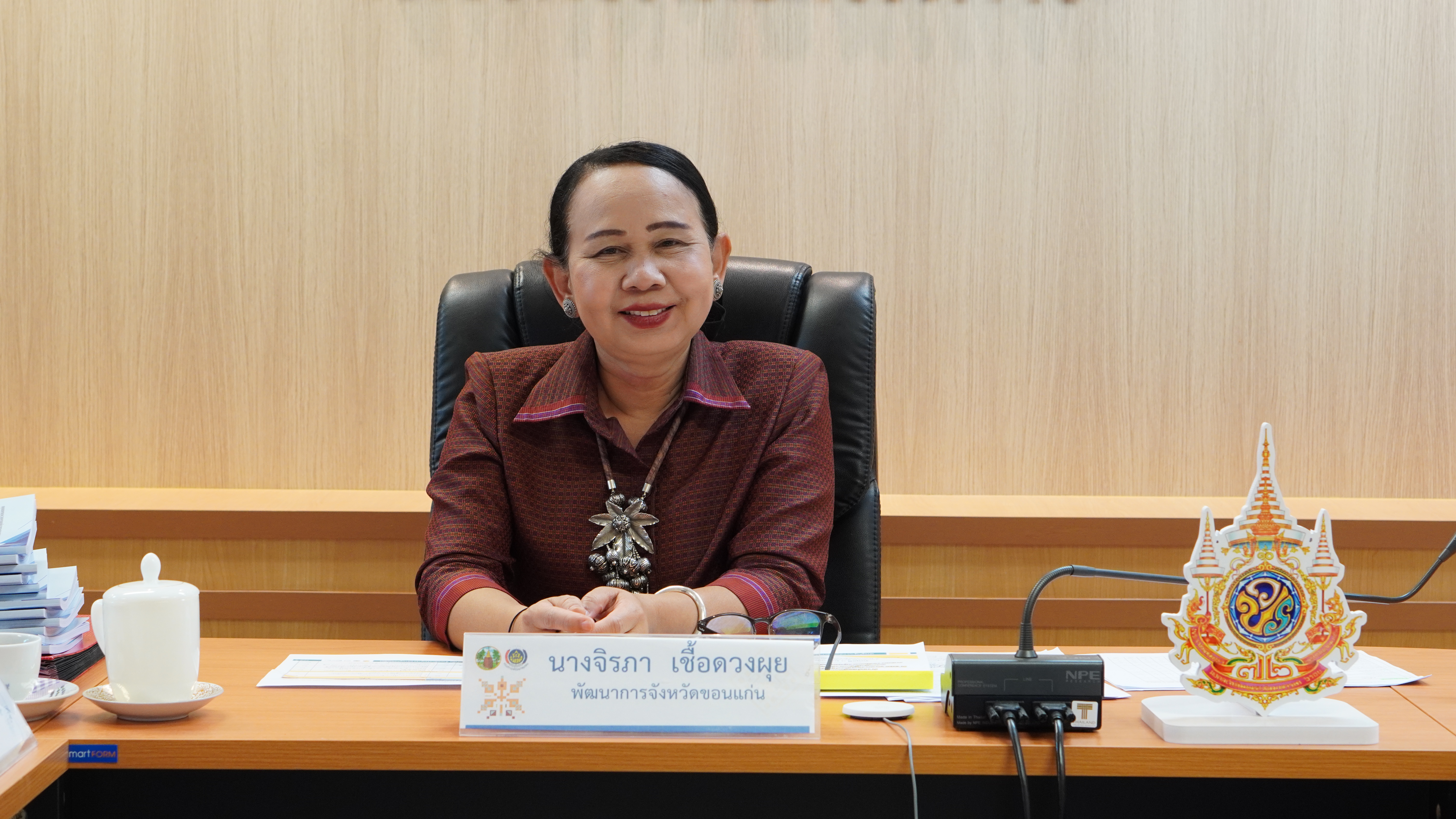 พช.ขอนแก่น : ประชุมยกร่างข้อตกลงการปฏิบัติราชการและการประเมินผลการปฏิบัติราชการของข้าราชการสังกัดสำนักงานพัฒนาชุมชนจังหวัดขอนแก่น