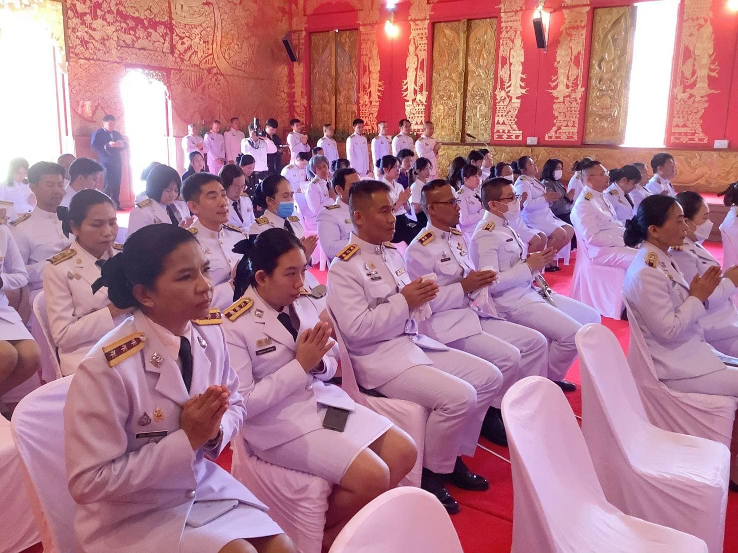 จังหวัดขอนแก่น : จัดพิธีเจริญพระพุทธมนต์ถวายพระกุศล เนื่องในโอกาสวันคล้ายวันประสูติสมเด็จพระเจ้าลูกเธอ เจ้าฟ้าสิริวัณณวรี นารีรัตนราชกัญญา