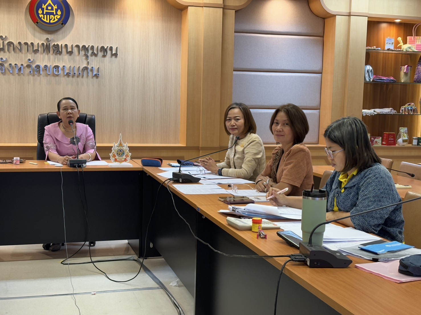 พช.ขอนแก่น : ประชุมคณะกรรมการกองทุนสวัสดิการข้าราชการพัฒนาชุมชนจังหวัดขอนแก่น ครั้งที่ 4/2567
