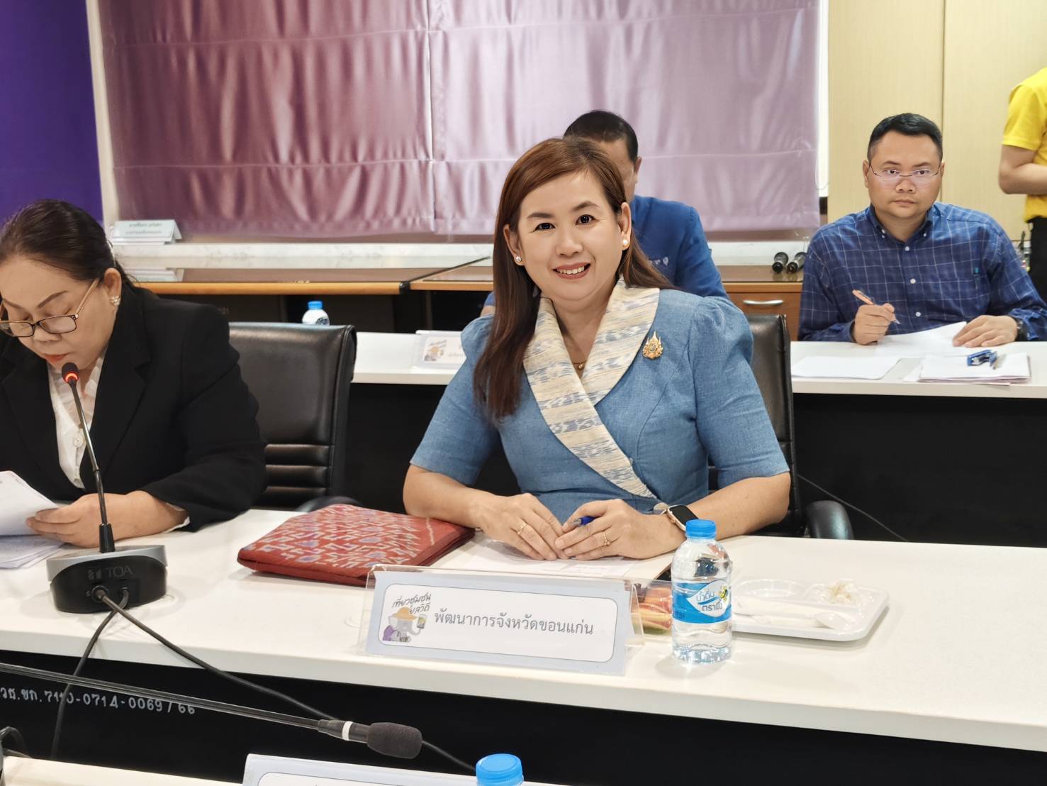พช.ขอนแก่น : เข้าร่วมประชุมคัดเลือกสุดยอดชุมชนต้นแบบ “เที่ยวชุมชน ยลวิถี” ประจำปี 2568 จังหวัดขอนแก่น